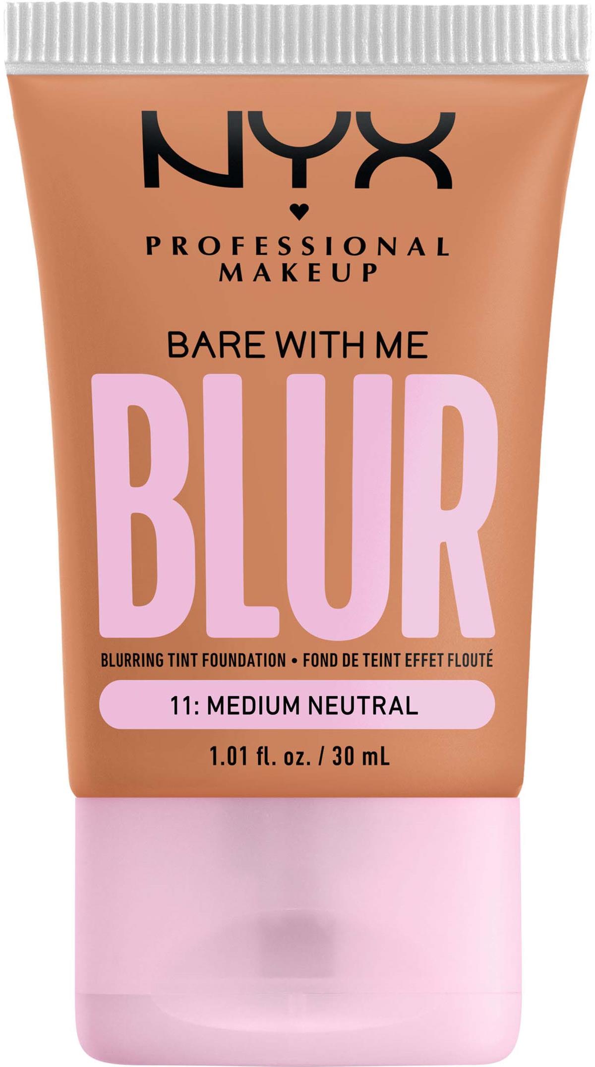 NYX PROFESSIONAL MAKEUP Bare With Me Blur Tint Foundation 11 Medium Neutral