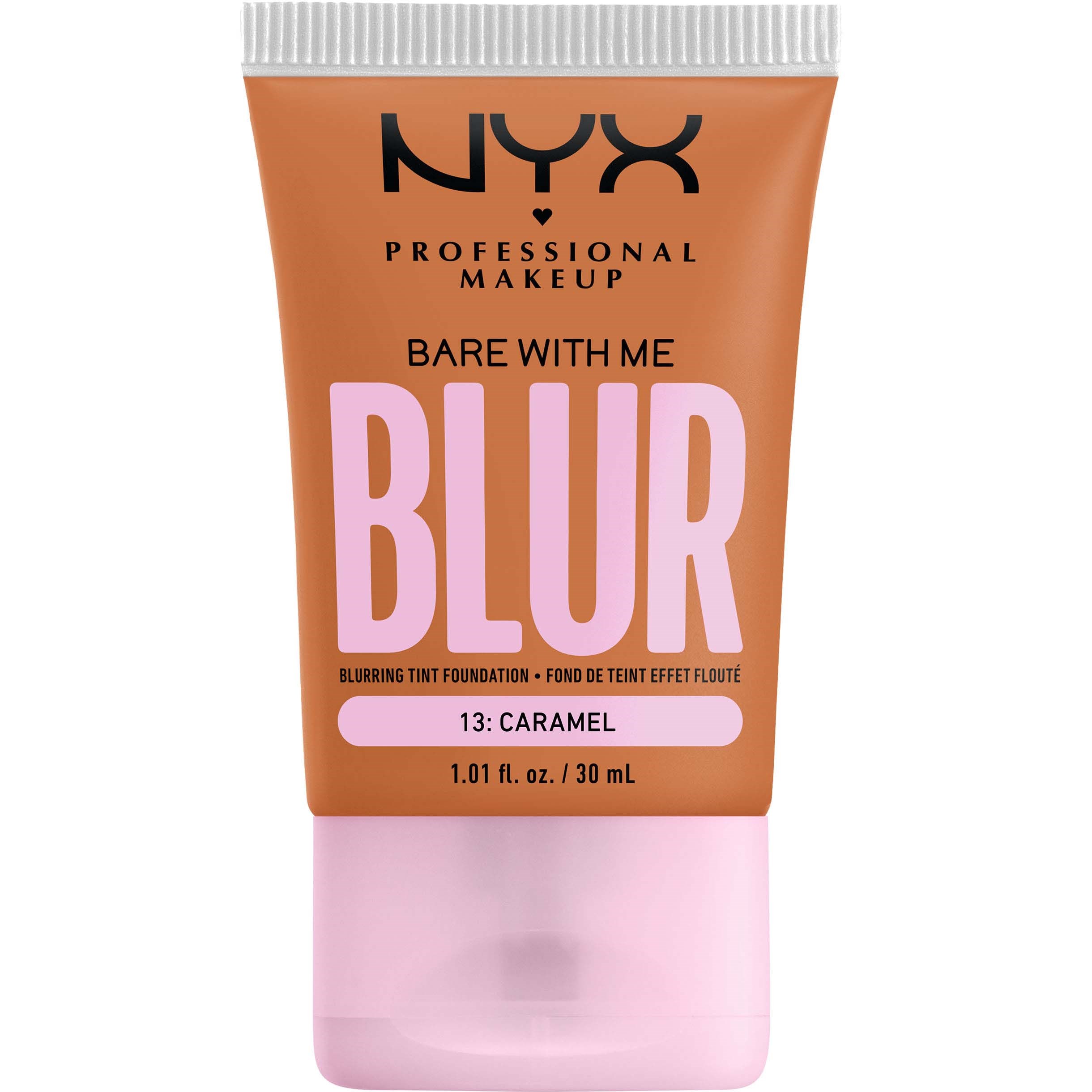 Läs mer om NYX PROFESSIONAL MAKEUP Bare With Me Blur Tint Foundation 13 Caramel