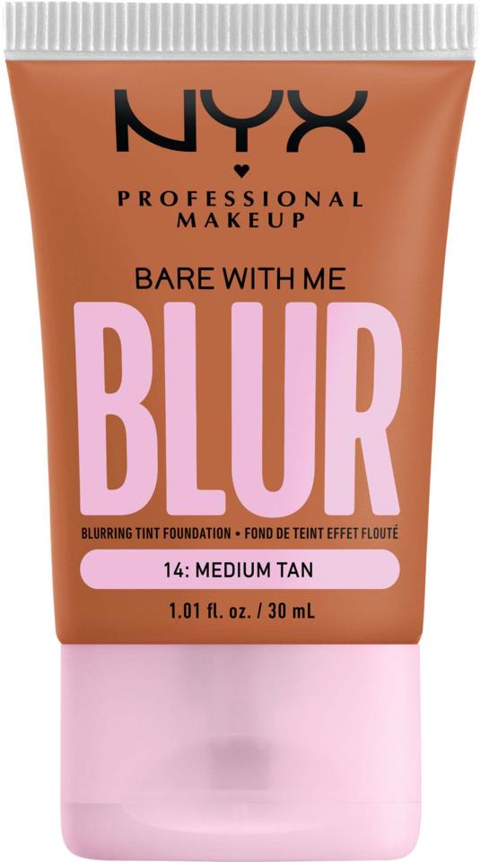 NYX Bare With Me Blur Tint Foundation 14 Medium Tan