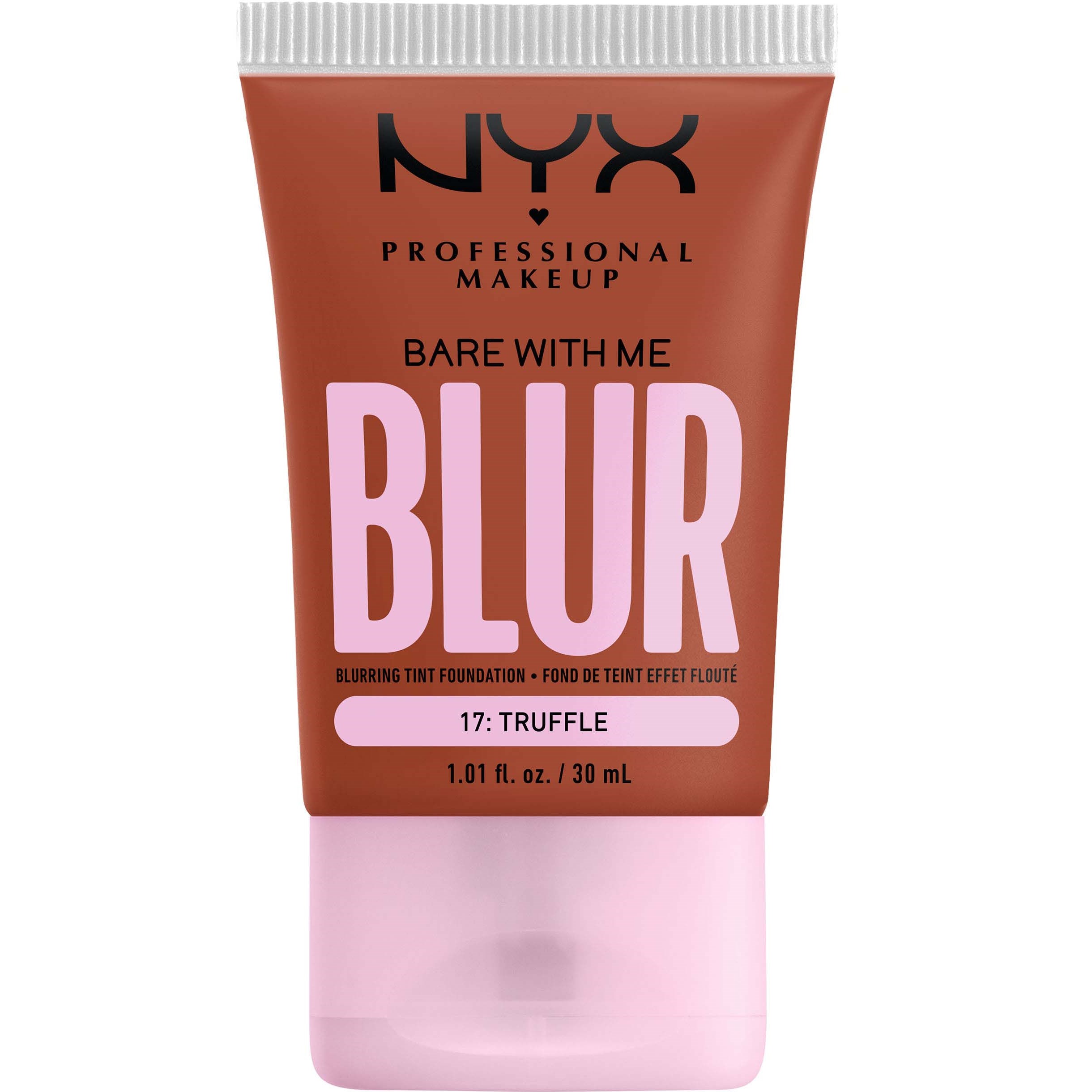 Läs mer om NYX PROFESSIONAL MAKEUP Bare With Me Blur Tint Foundation 17 Truffle