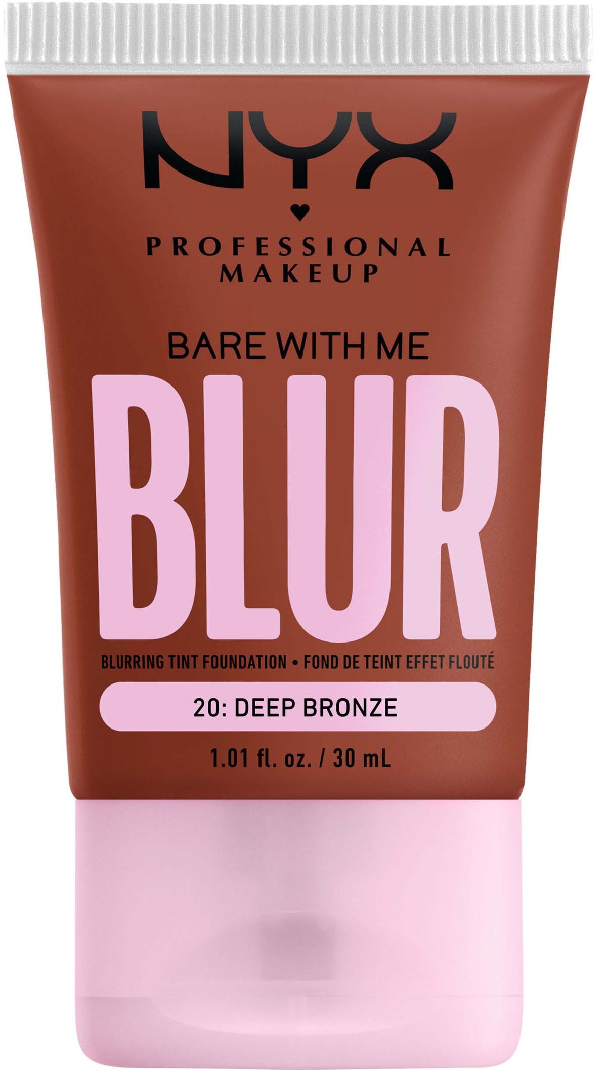 NYX PROFESSIONAL MAKEUP Bare With Me Blur Tint Foundation 20 Deep