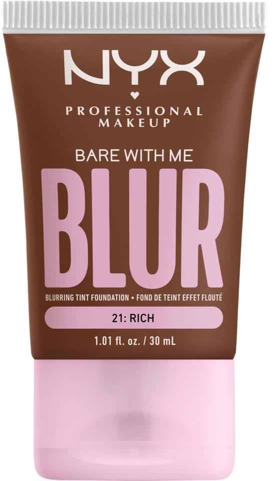 NYX Bare With Me Blur Tint Foundation 21 Rich