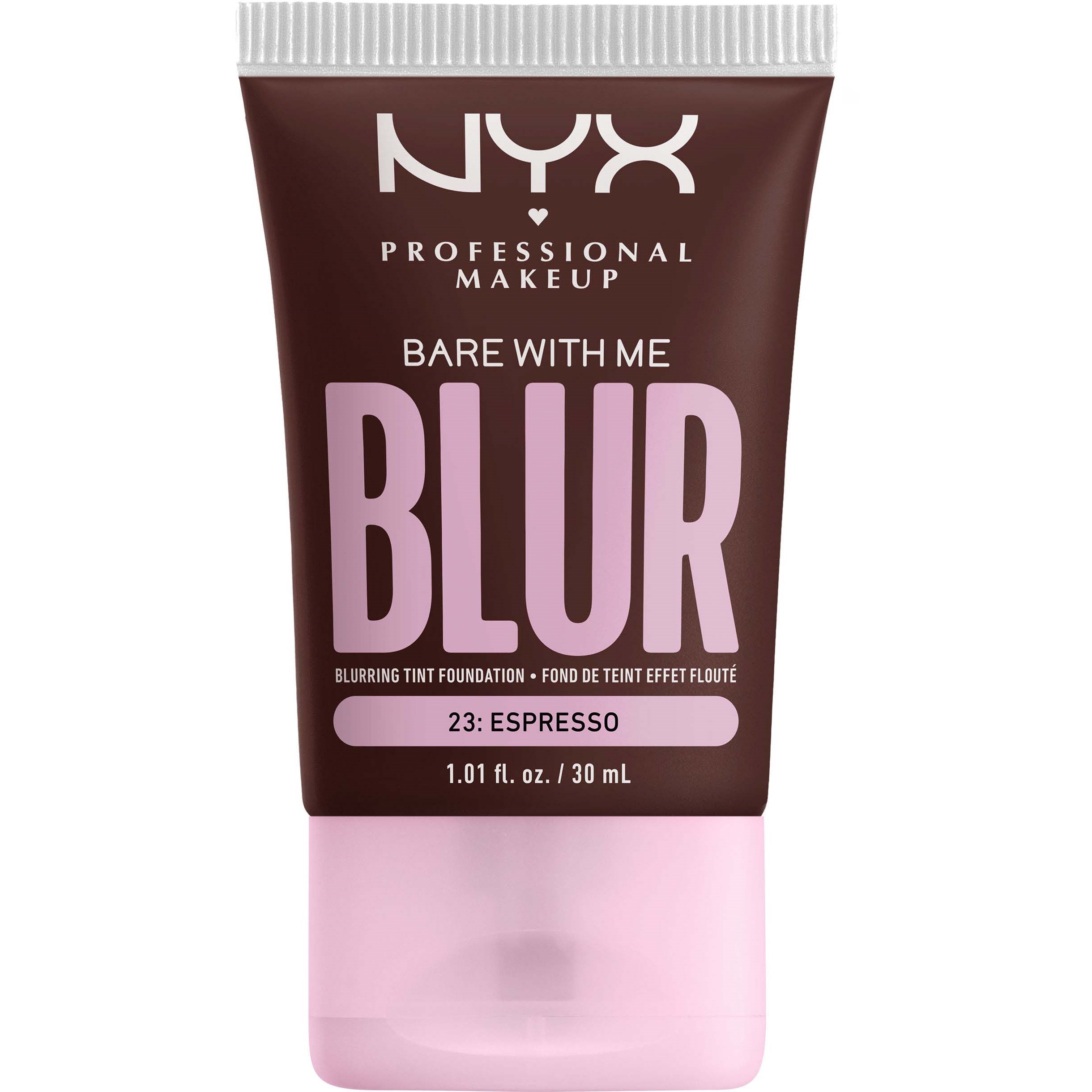 Läs mer om NYX PROFESSIONAL MAKEUP Bare With Me Blur Tint Foundation 23 Espresso