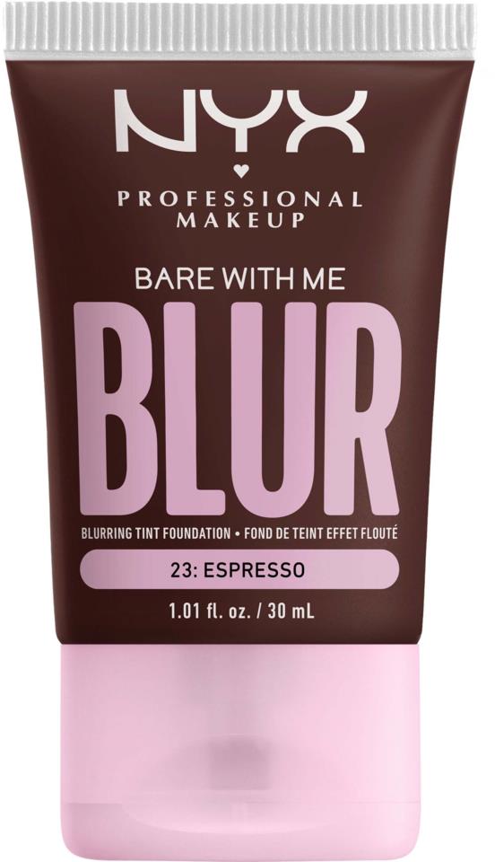 NYX Bare With Me Blur Tint Foundation 23 Espresso