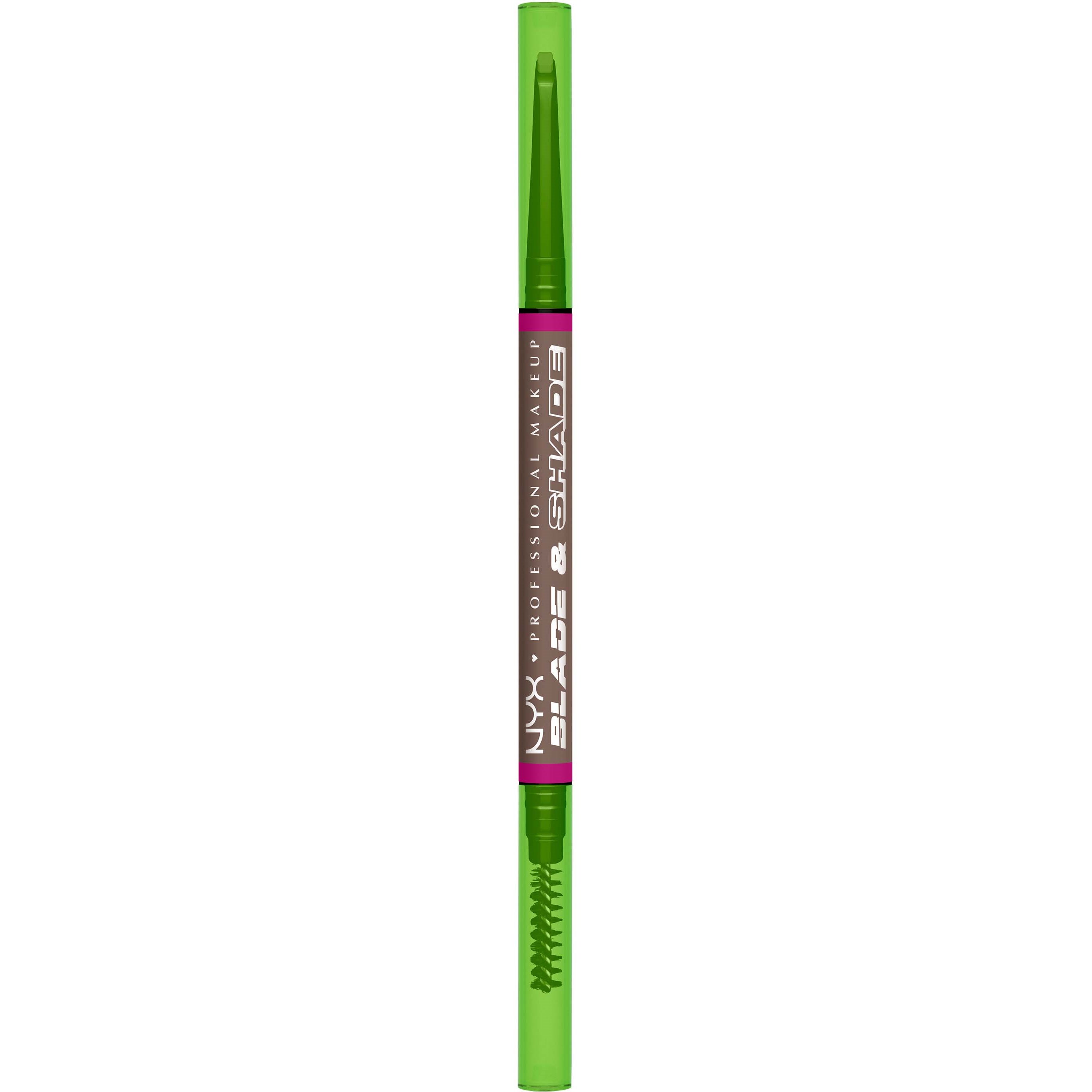 NYX PROFESSIONAL MAKEUP Blade & Shade Brow Pencil 03 Cool Ash Brown (obrázok 10)