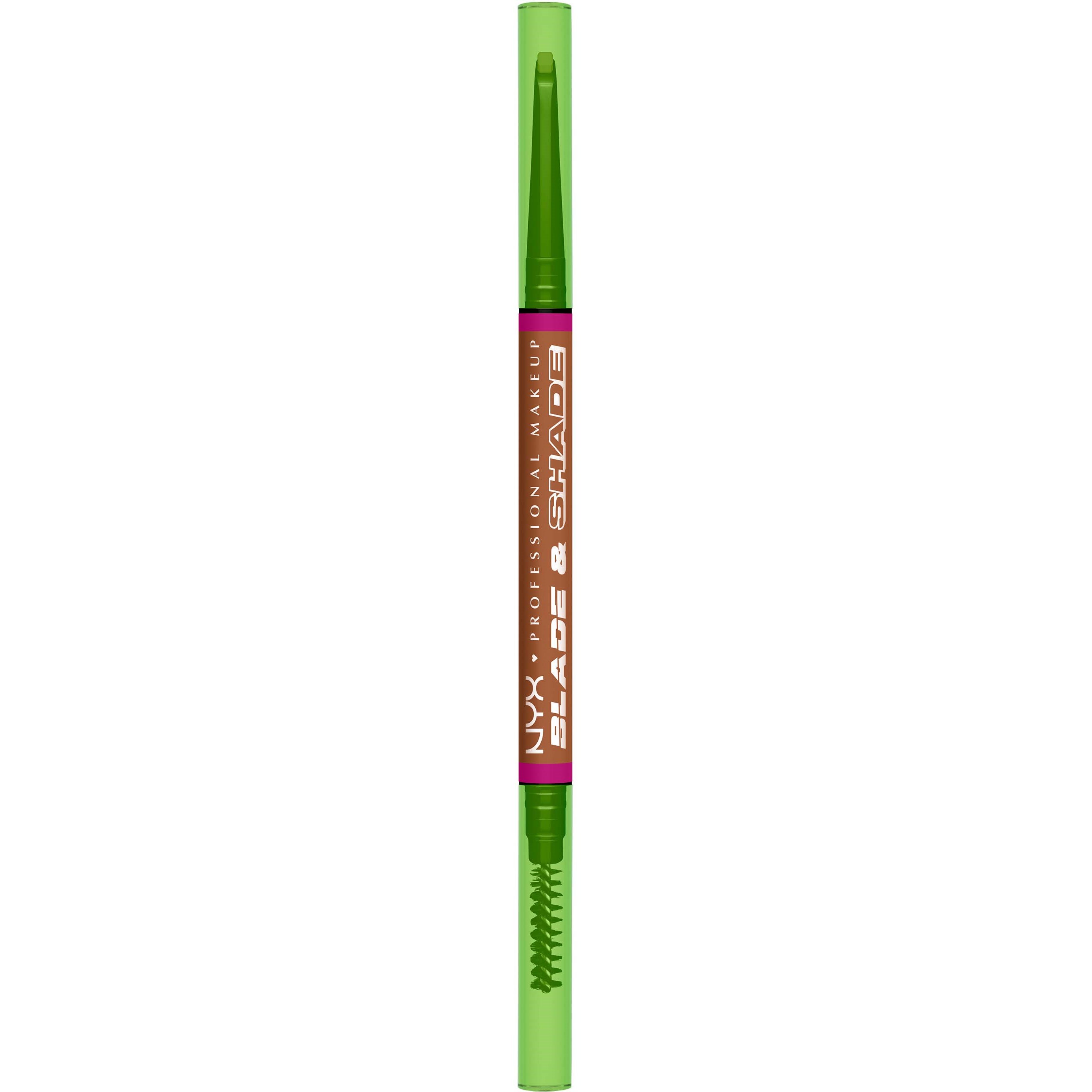 NYX PROFESSIONAL MAKEUP Blade & Shade Brow Pencil 05 Auburn (obrázok 10)