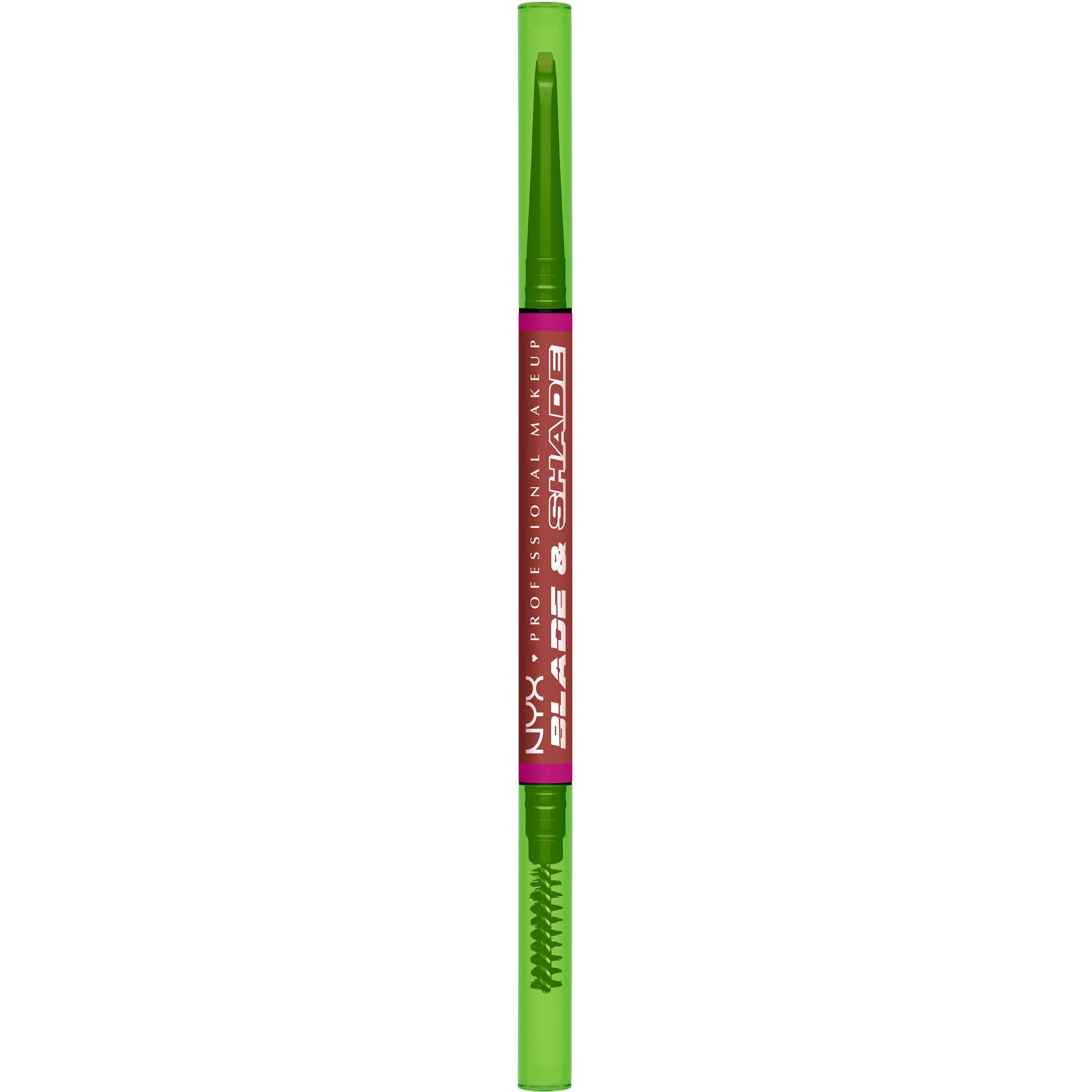 NYX PROFESSIONAL MAKEUP Blade & Shade Brow Pencil 06 Rich Auburn (obrázok 10)