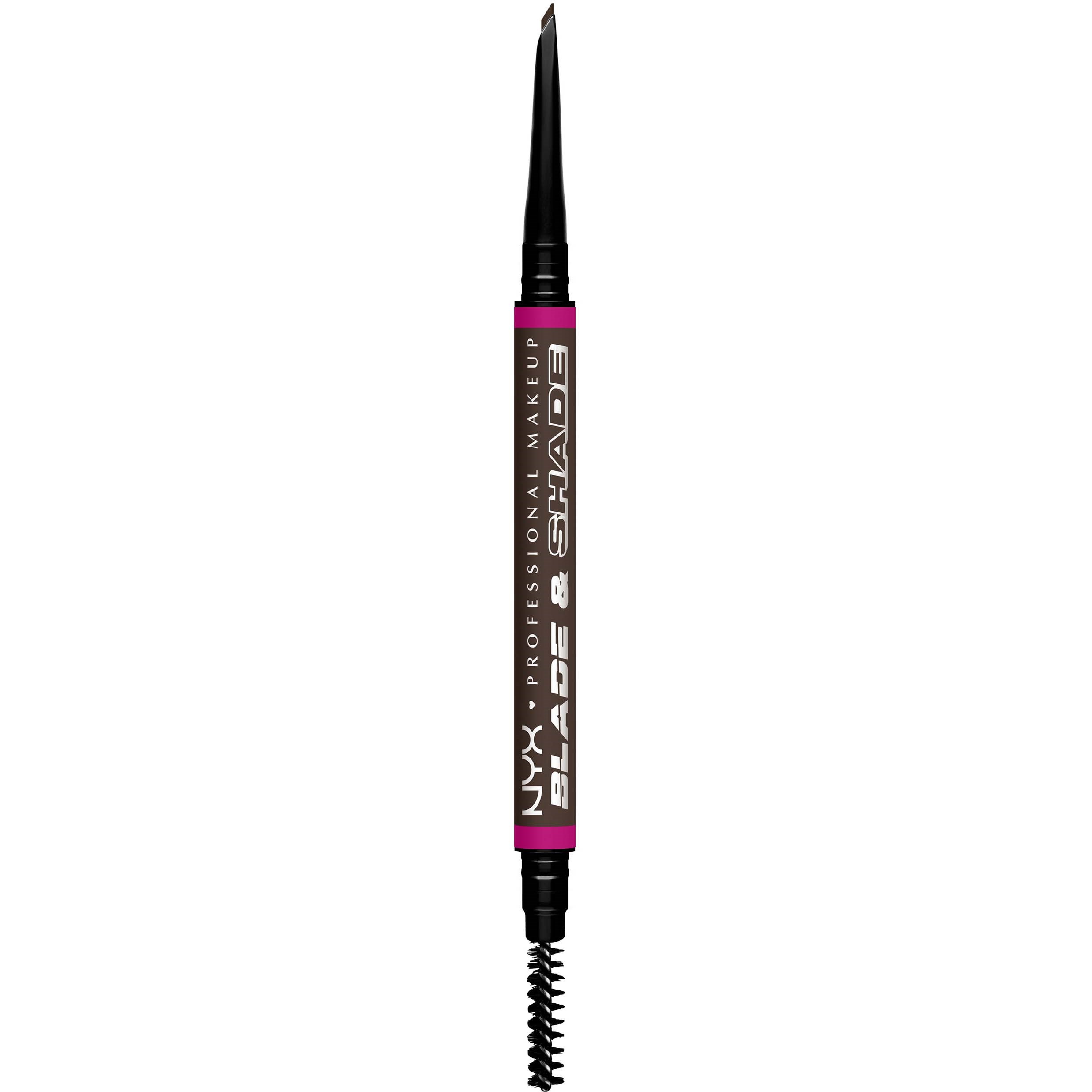 NYX PROFESSIONAL MAKEUP Blade & Shade Brow Pencil 07 Ash Brown billede