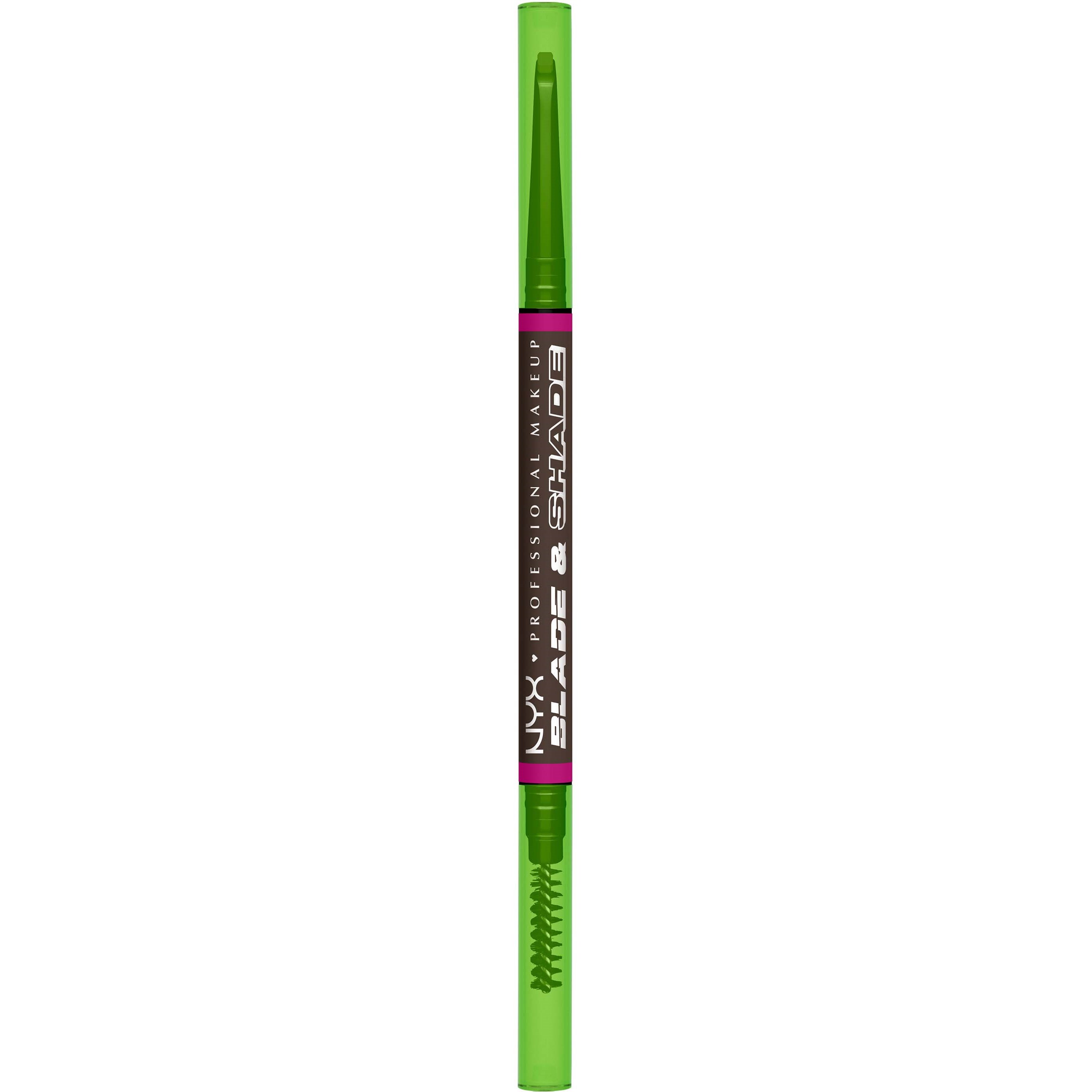 NYX PROFESSIONAL MAKEUP Blade & Shade Brow Pencil 07 Ash Brown (obrázok 10)