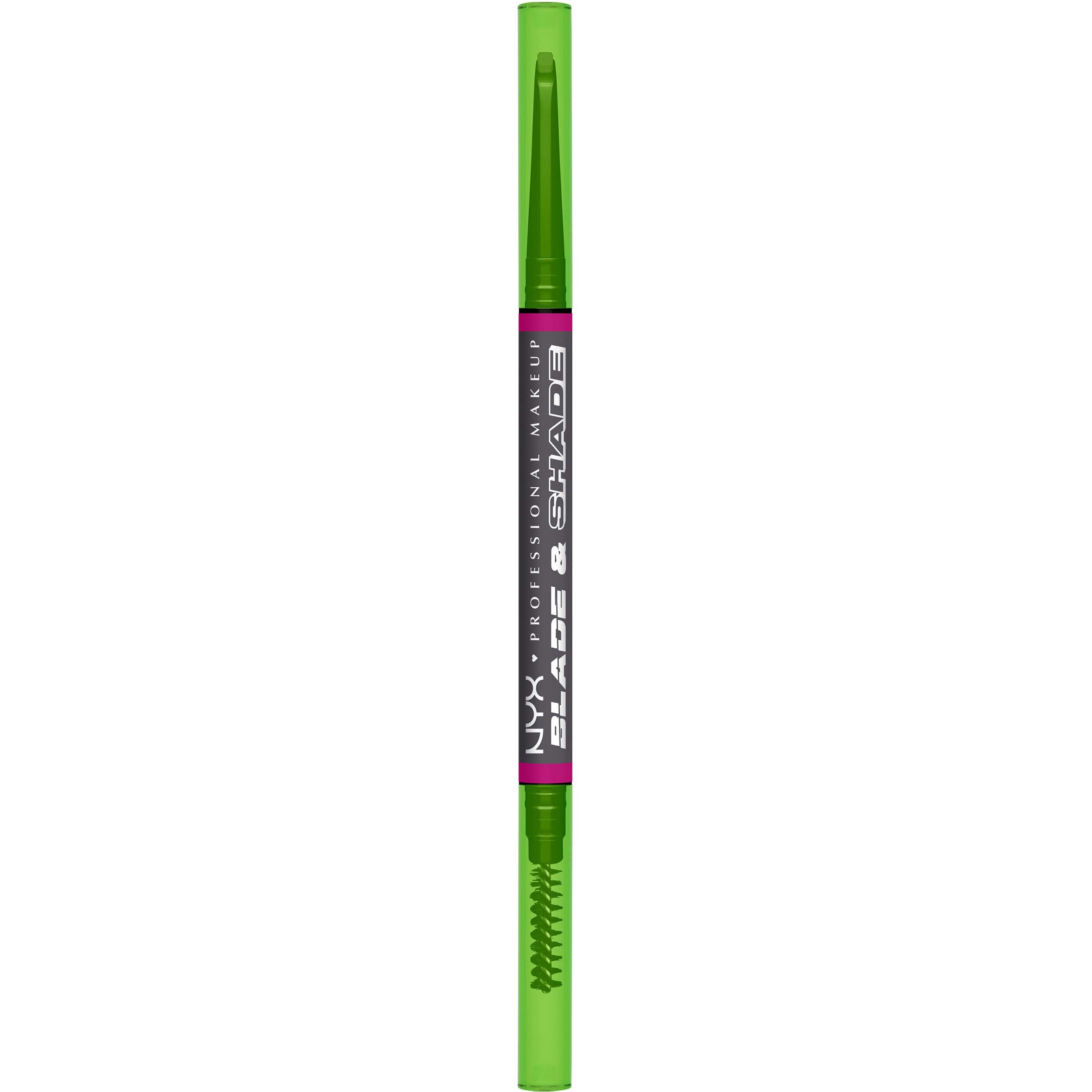 NYX PROFESSIONAL MAKEUP Blade & Shade Brow Pencil 11 Grey (obrázok 11)