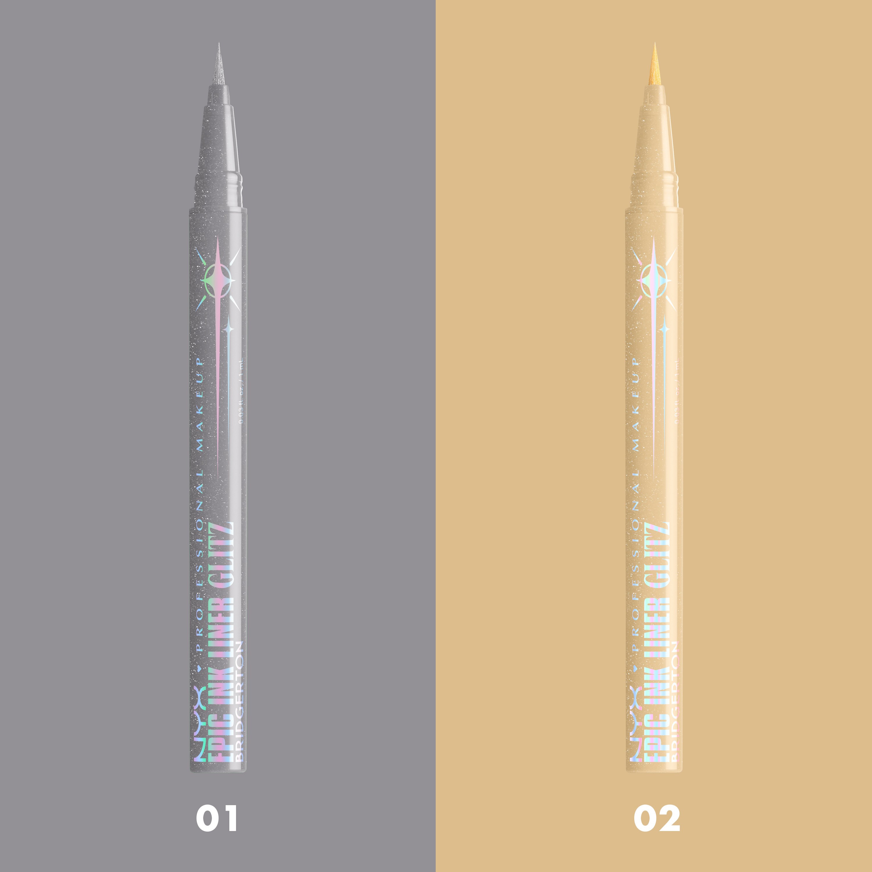 NYX PROFESSIONAL MAKEUP Bridgerton Epic Ink Liner Glitz Waterproof 2 G (obrázok 4)