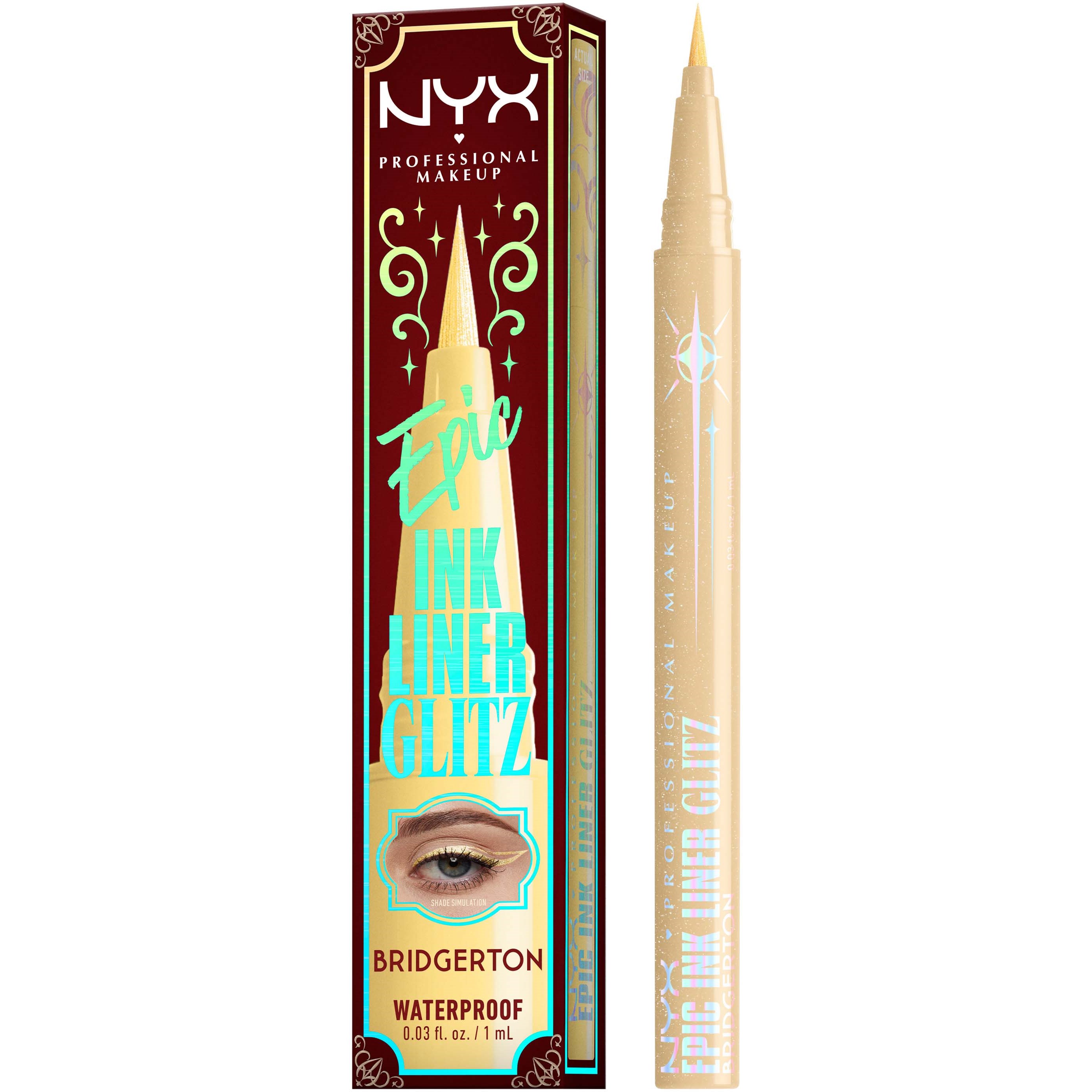 NYX PROFESSIONAL MAKEUP Bridgerton Epic Ink Liner Glitz Waterproof 2 G (obrázok 5)