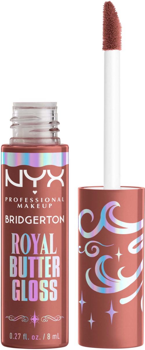 NYX PROFESSIONAL MAKEUP Bridgerton Royal Butter Gloss 2 Praline