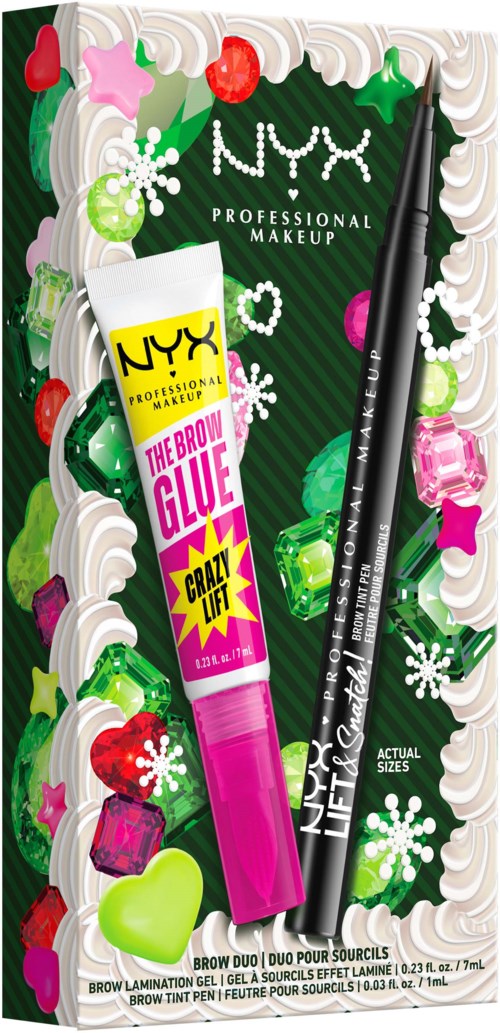NYX PROFESSIONAL MAKEUP Brow Duo 01 Ash Brown