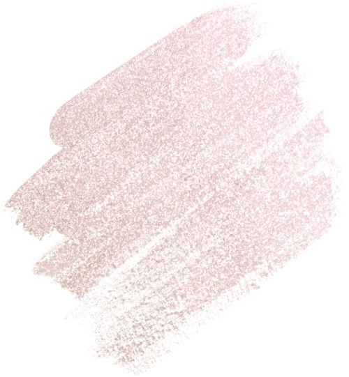 Ett mjukt rosa texturerat penseldrag på vit bakgrund. Inga andra element syns.
