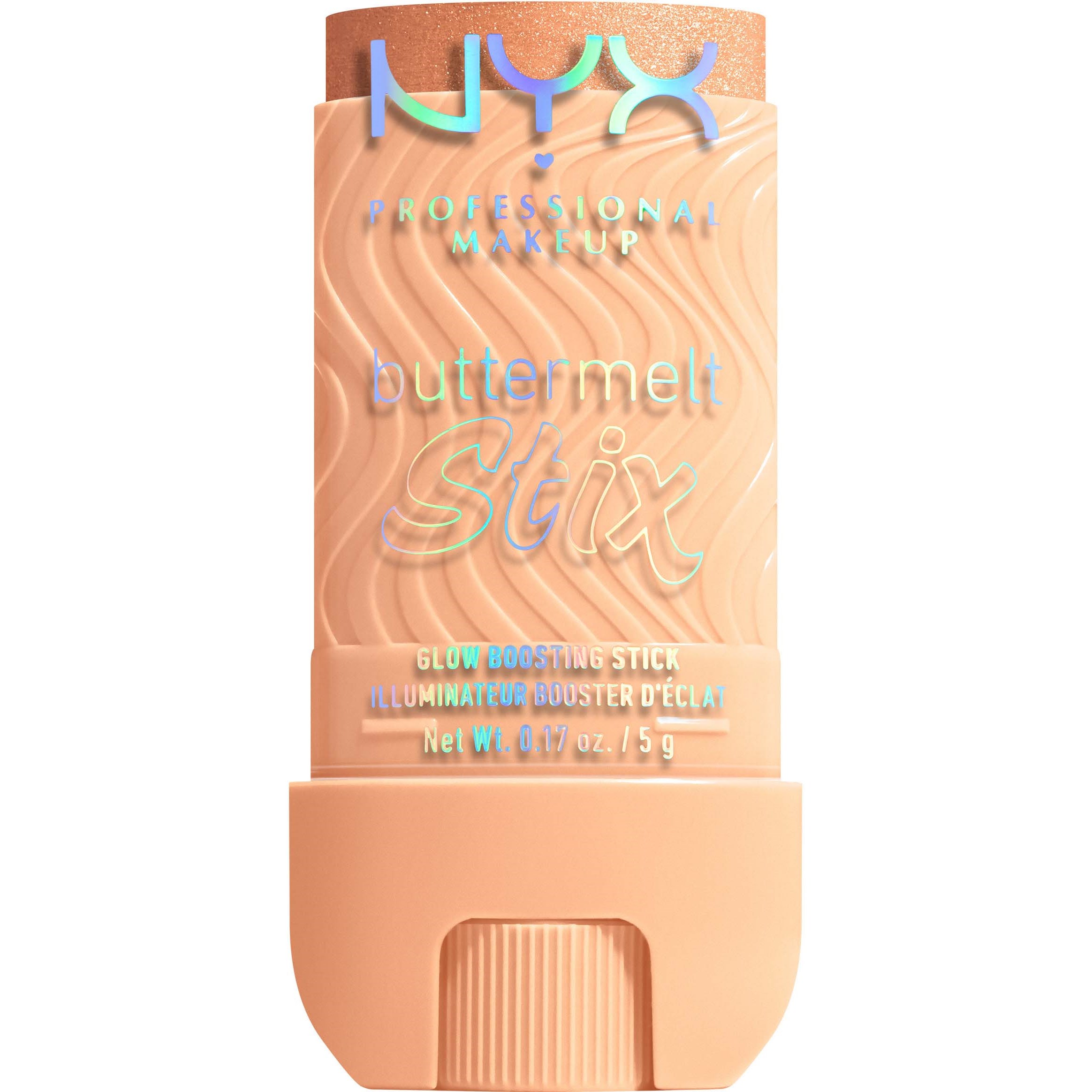 NYX PROFESSIONAL MAKEUP Buttermelt Glaze Highlighter Stix 08 Let billede