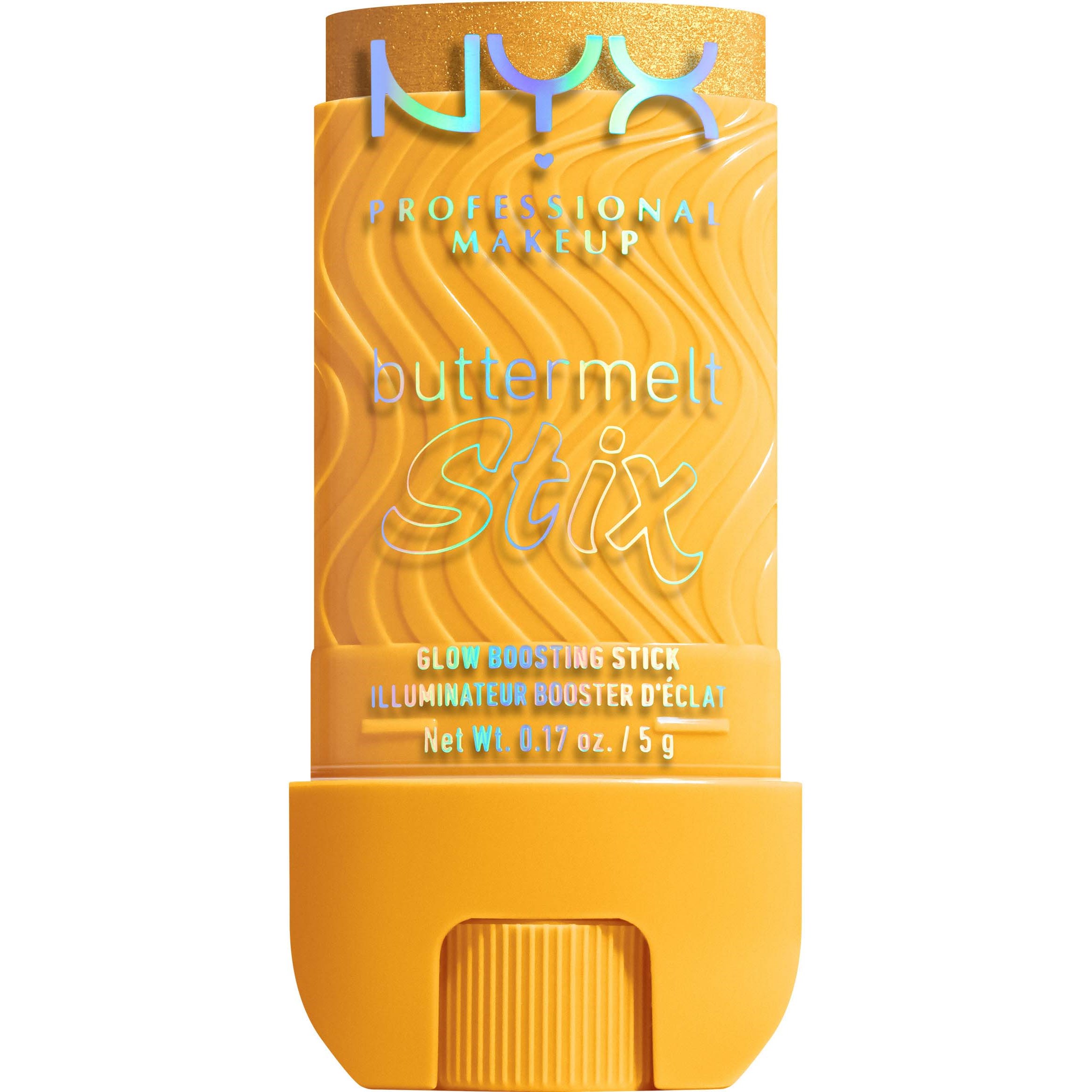 NYX Professional Makeup Buttermelt Glaze Highlighter Stix 10 Worth Melting For - 50 g