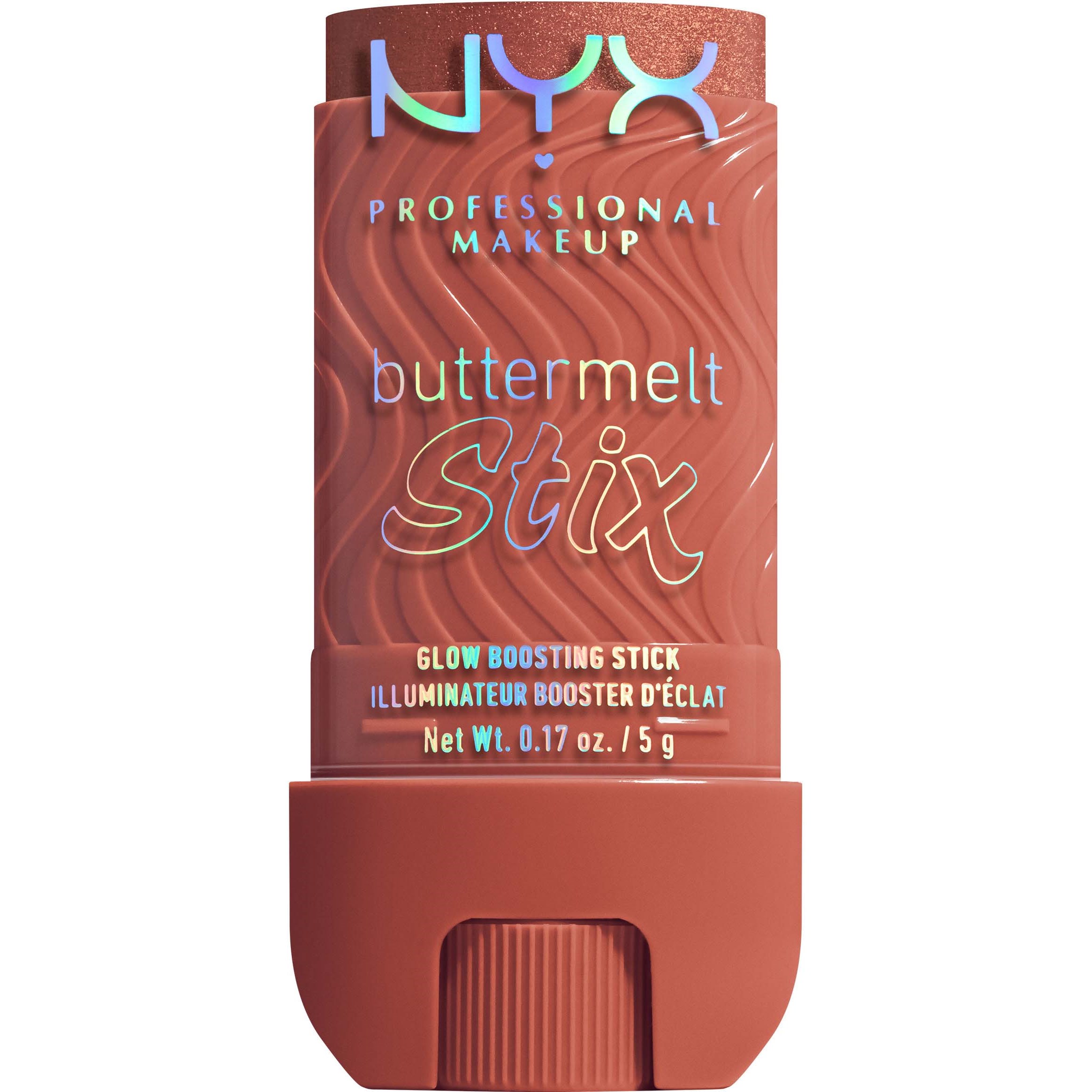 NYX Professional Makeup Buttermelt Glaze Highlighter Stix 13 Left On Melt - 50 g