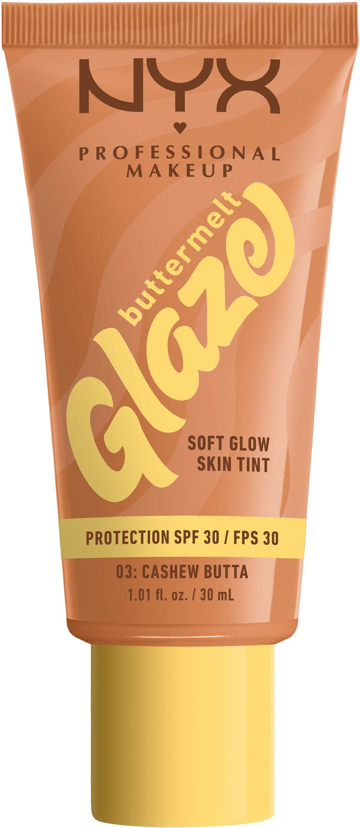 NYX PROFESSIONAL MAKEUP Buttermelt Glaze Skin Tint 03 Cashew Butta