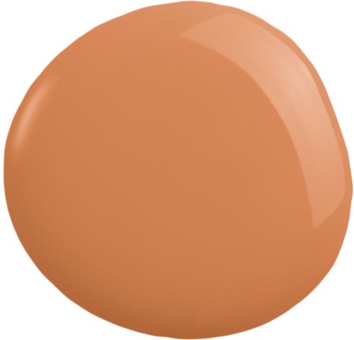 A brown, round object that looks like an egg with a shiny surface.