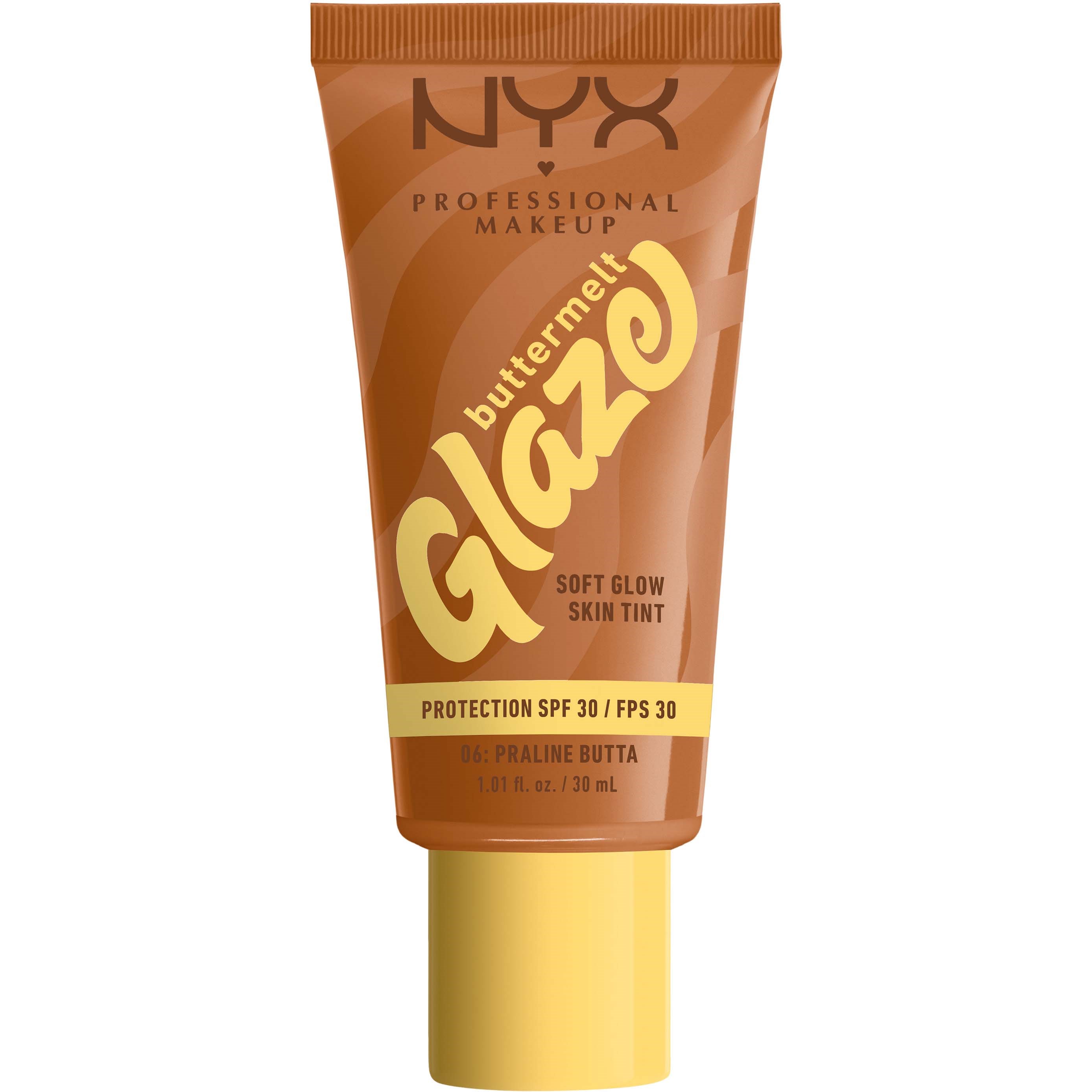 Nyx Professional Makeup Buttermelt Glaze Skin Tint 06 Praline But