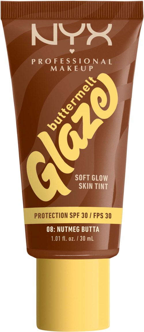 NYX PROFESSIONAL MAKEUP Buttermelt Glaze Skin Tint 08 Nutmeg Butta