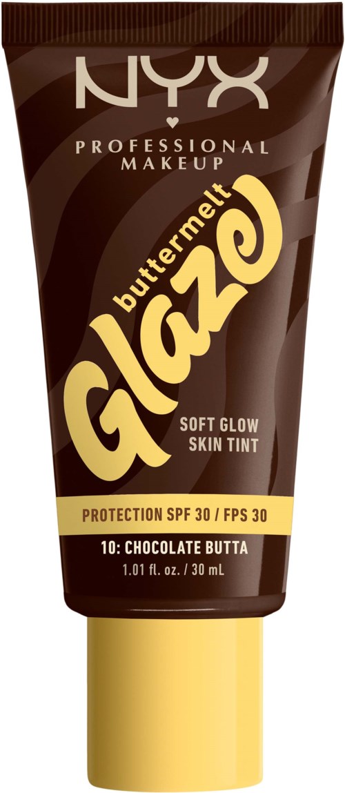 NYX PROFESSIONAL MAKEUP Buttermelt Glaze Skin Tint 10 Chocolate Butta