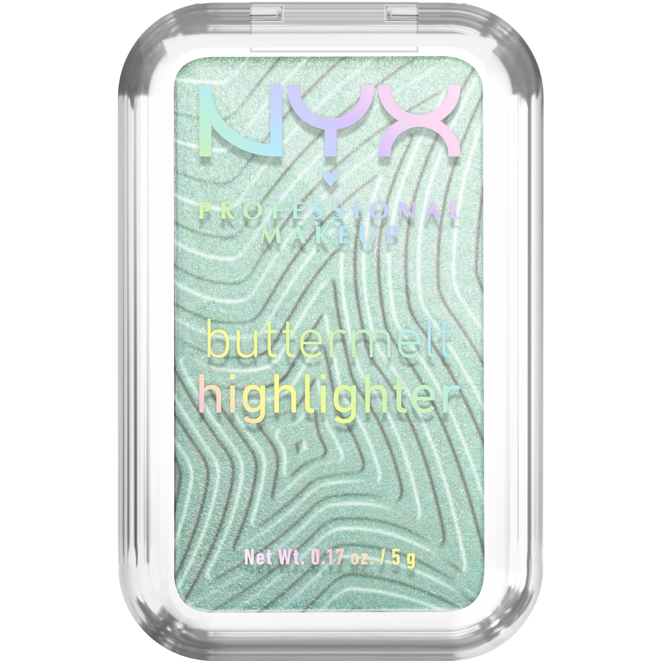 NYX PROFESSIONAL MAKEUP Buttermelt Highlighter 20 Butta Mint billede