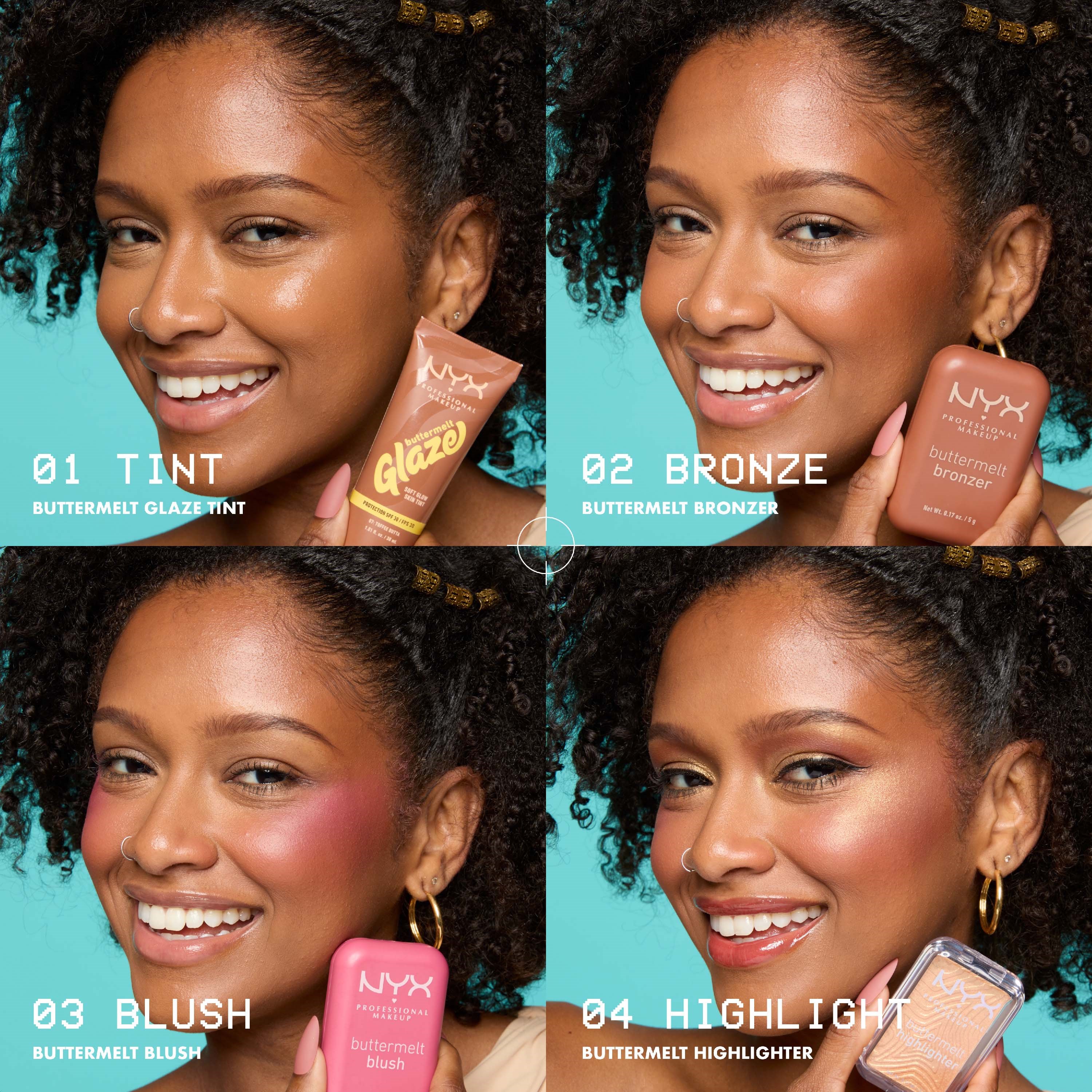 NYX PROFESSIONAL MAKEUP Buttermelt Highlighter 20 Butta Mint (obrázok 4)
