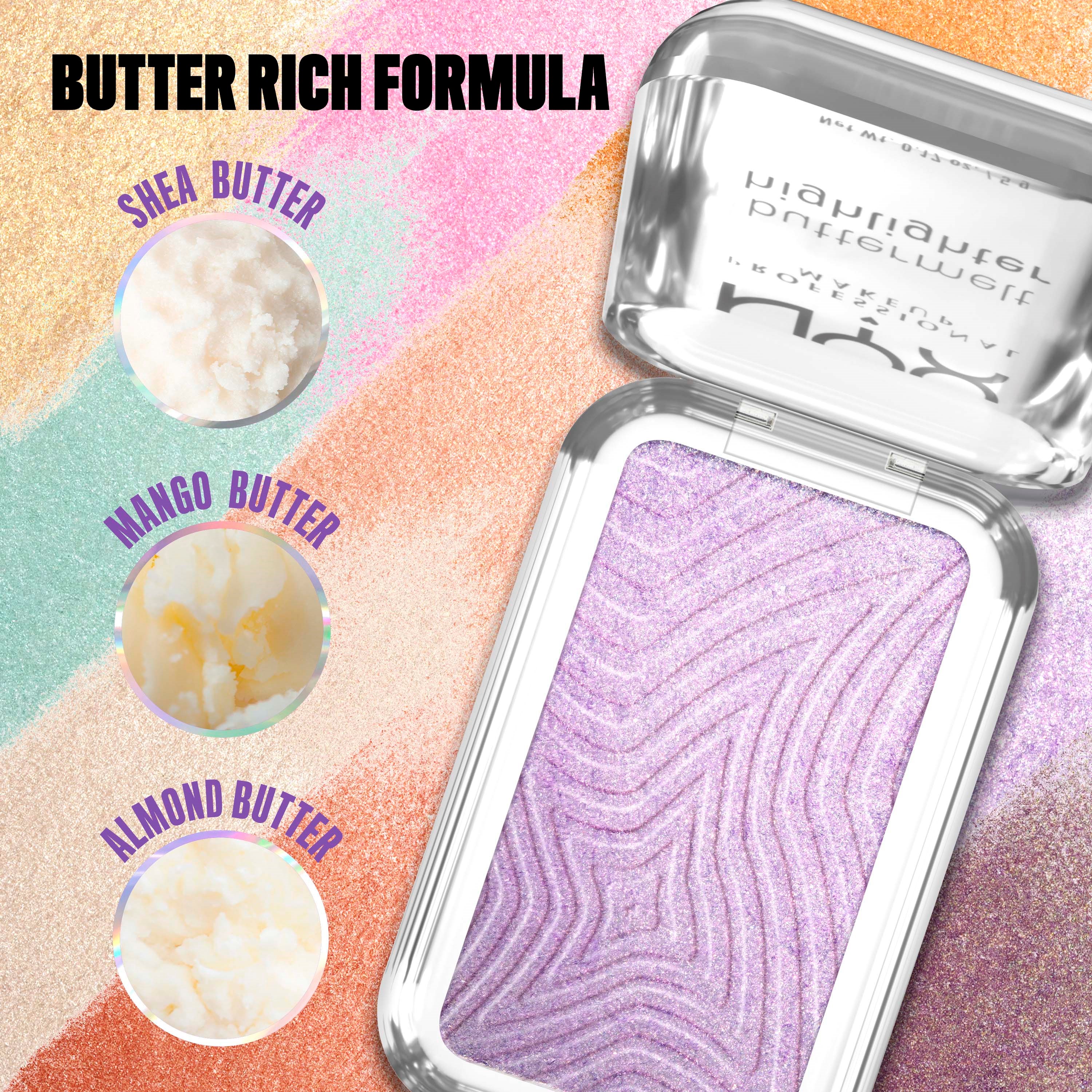 NYX PROFESSIONAL MAKEUP Buttermelt Highlighter 40 No 1 Butta (obrázok 3)
