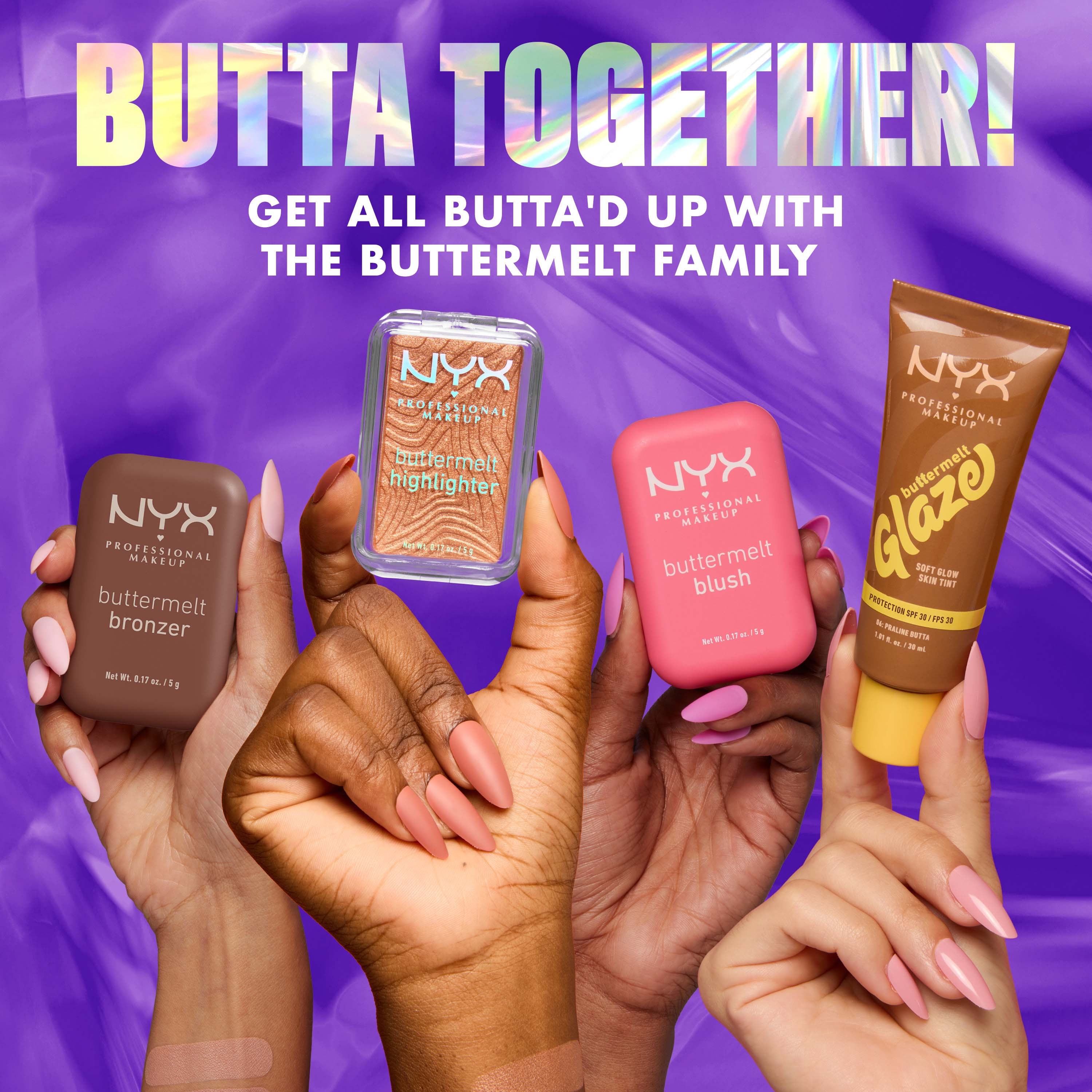 NYX PROFESSIONAL MAKEUP Buttermelt Highlighter 40 No 1 Butta (obrázok 5)