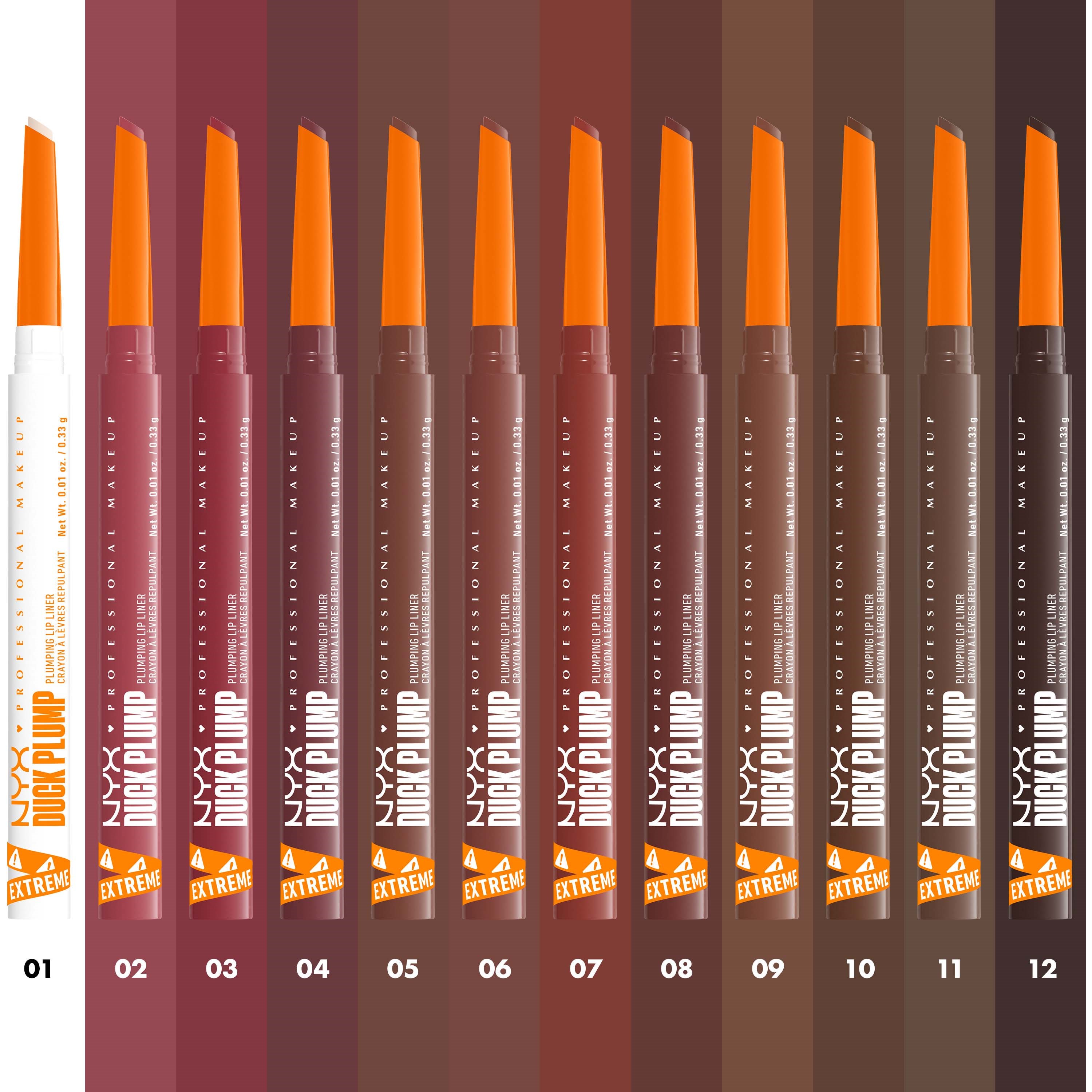 NYX PROFESSIONAL MAKEUP Duck Plump Lip Liner 08 Dash O Cocoa (obrázok 9)