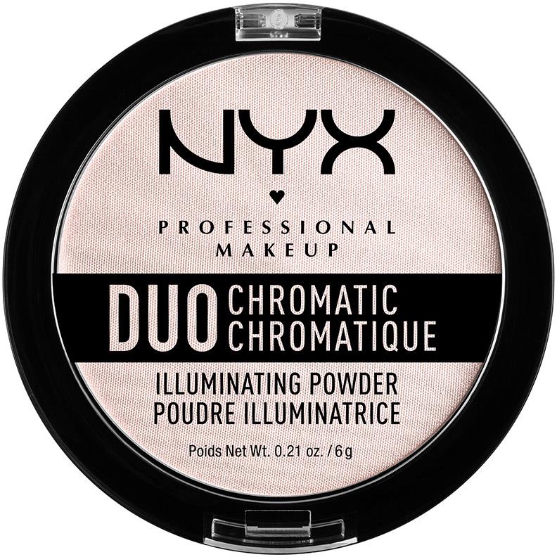 NYX PROFESSIONAL MAKEUP Duo Chromatic Illuminating Powder Snow Rose