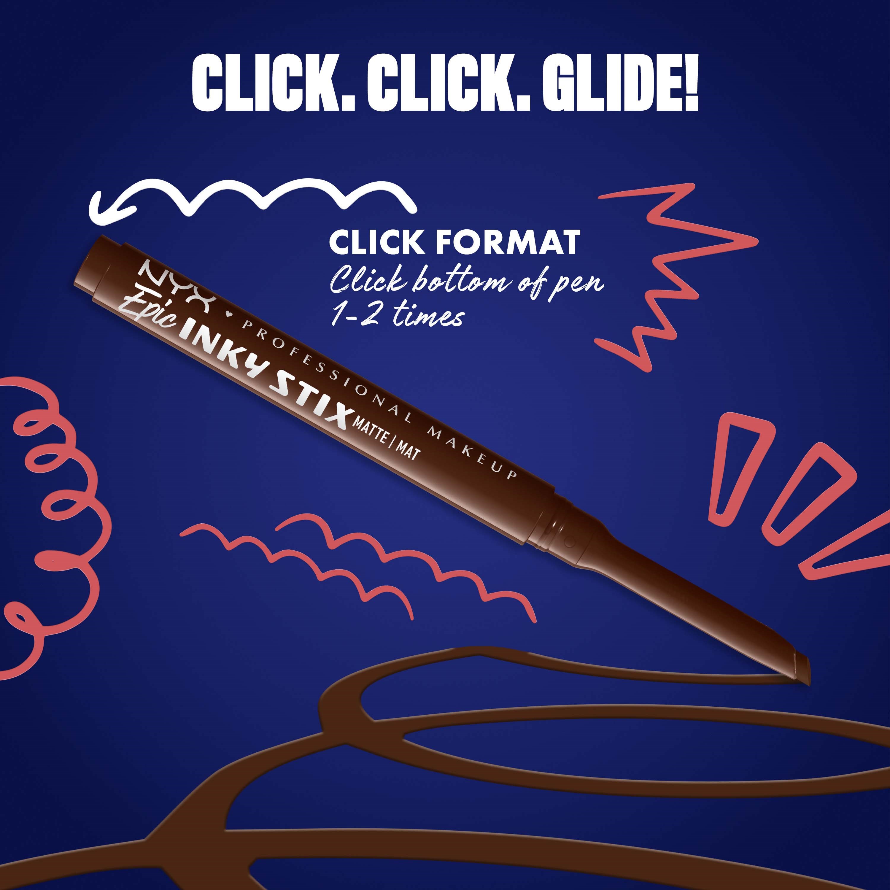 NYX PROFESSIONAL MAKEUP Epic Inky Stix Eyeliner 02 Ember Energy (obrázok 7)