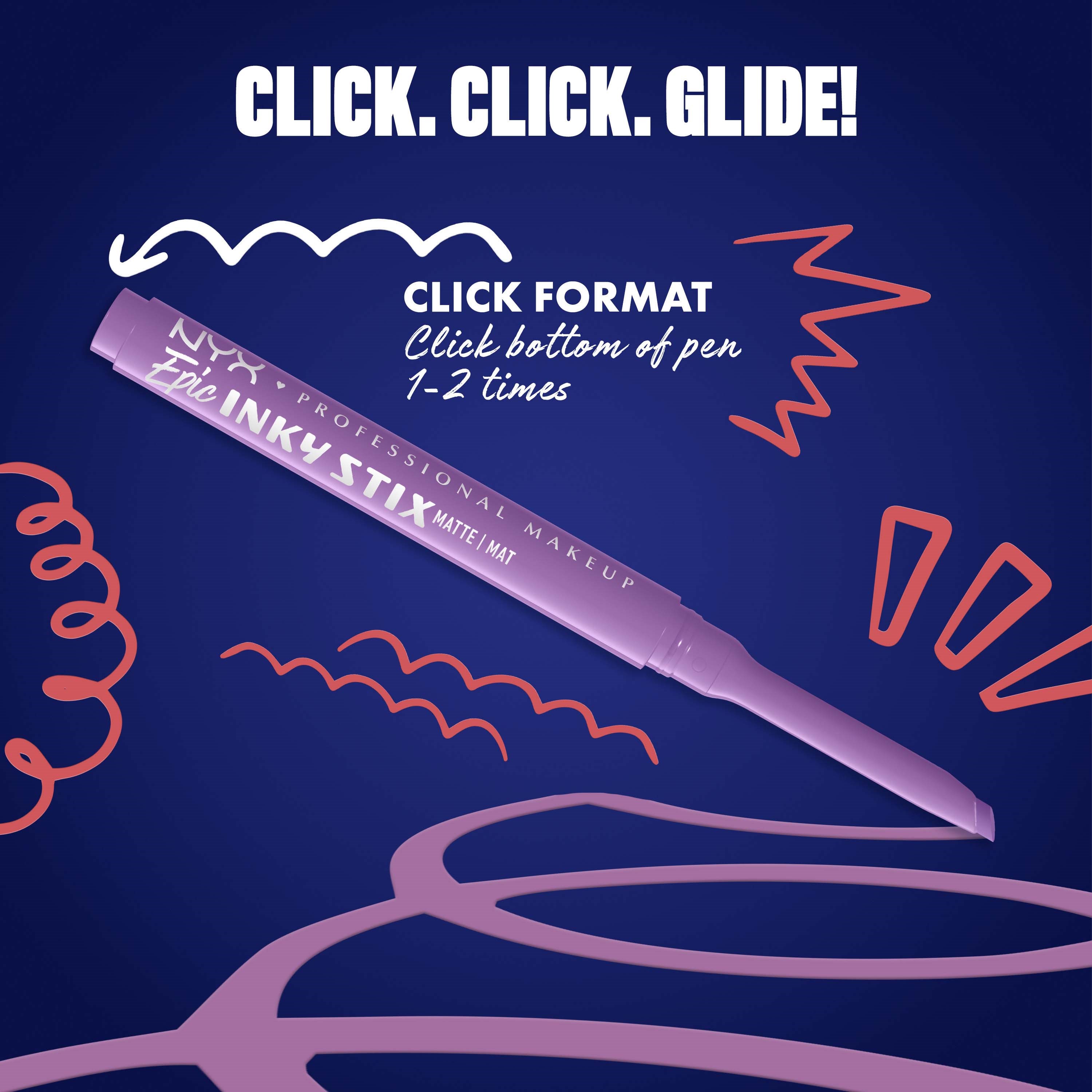 NYX PROFESSIONAL MAKEUP Epic Inky Stix Eyeliner 09 Lavender Link (obrázok 7)