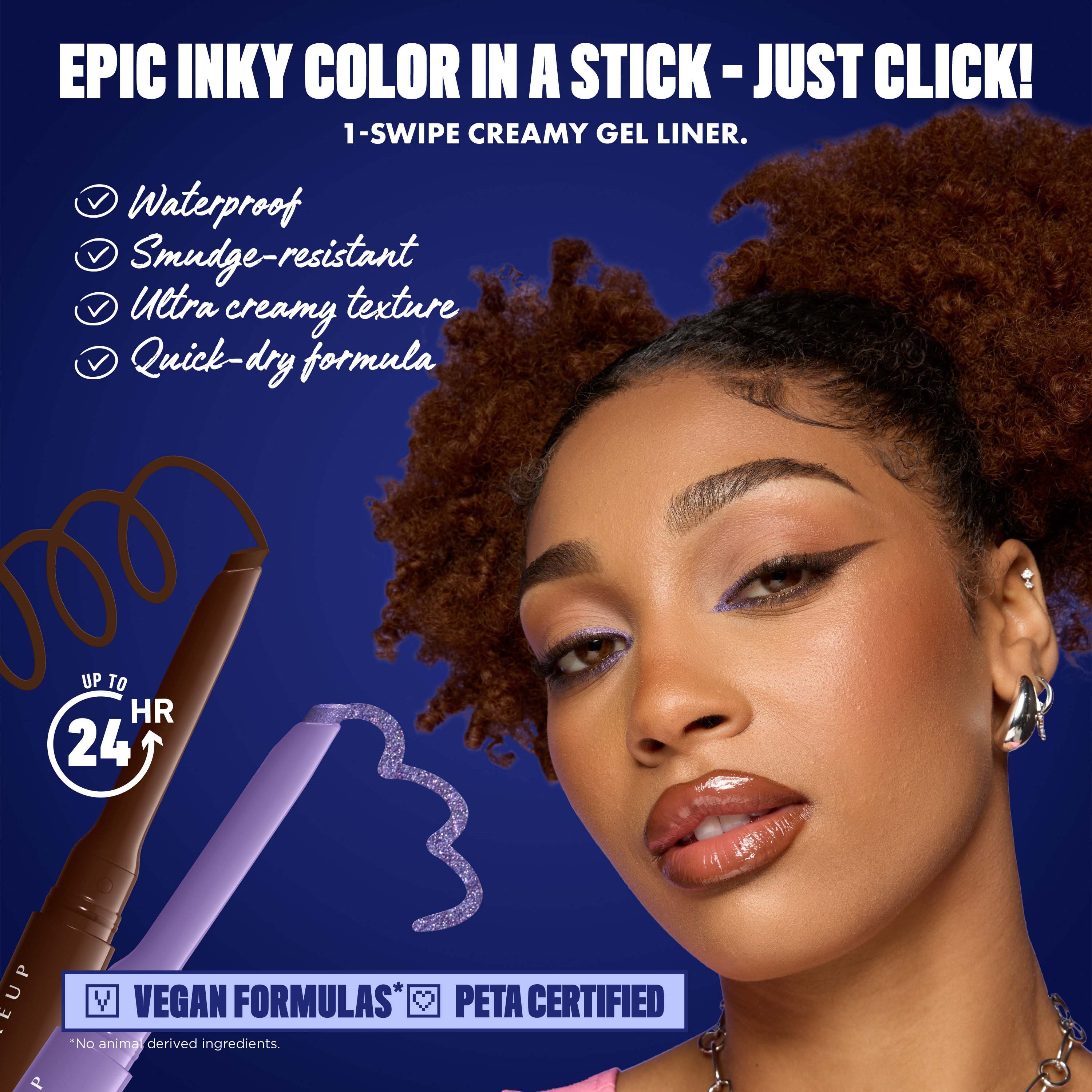 NYX PROFESSIONAL MAKEUP Epic Inky Stix Eyeliner 15 Off-Grid Grey (obrázok 3)
