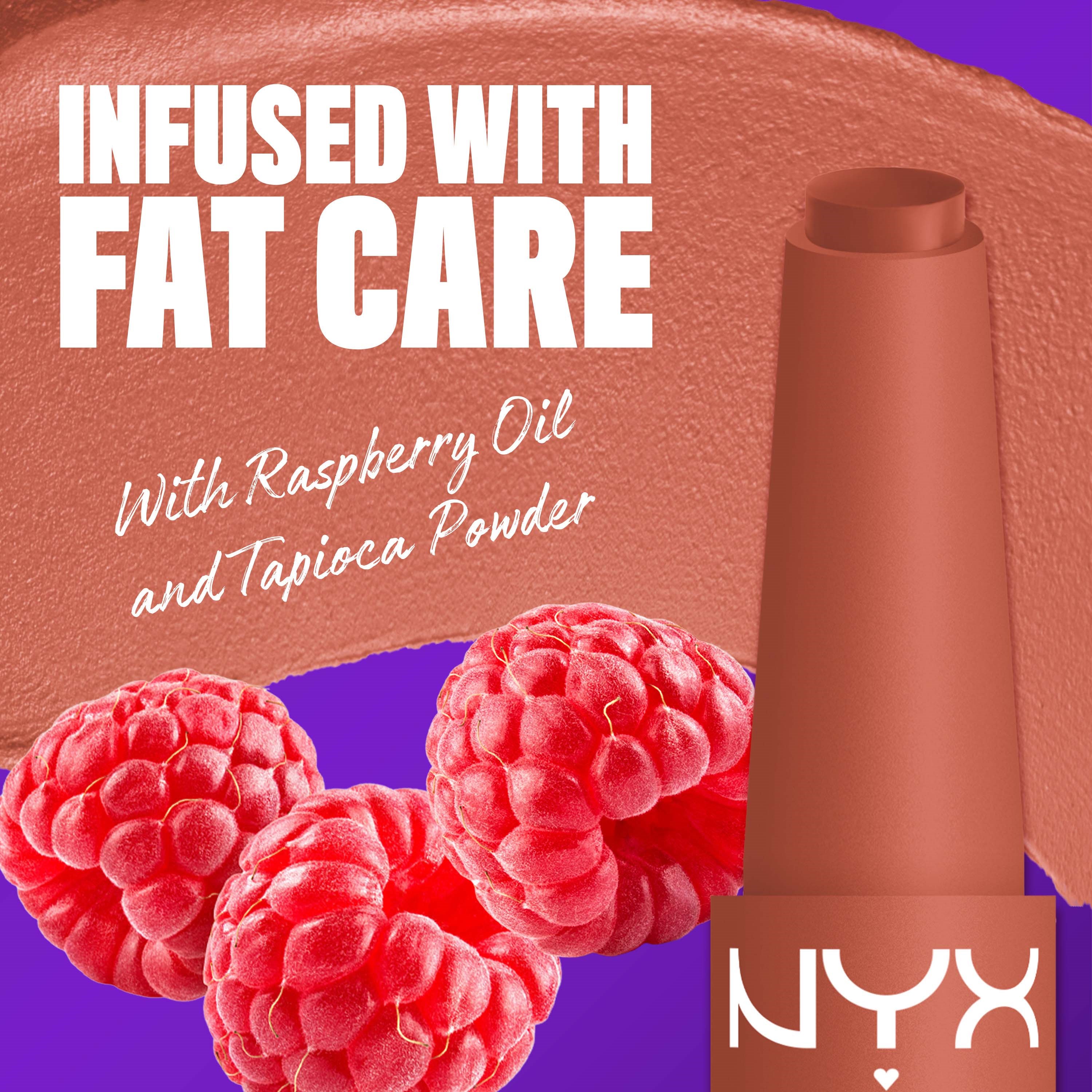NYX PROFESSIONAL MAKEUP Fat Matte Slick Click Lip Balm 01 Cozy Whipped (obrázok 3)