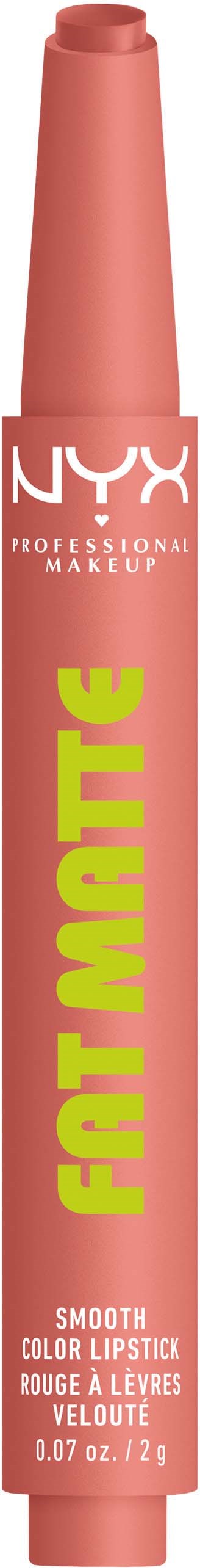 NYX PROFESSIONAL MAKEUP Fat Matte Slick Click Lip Balm 02 Cashemere Cutie