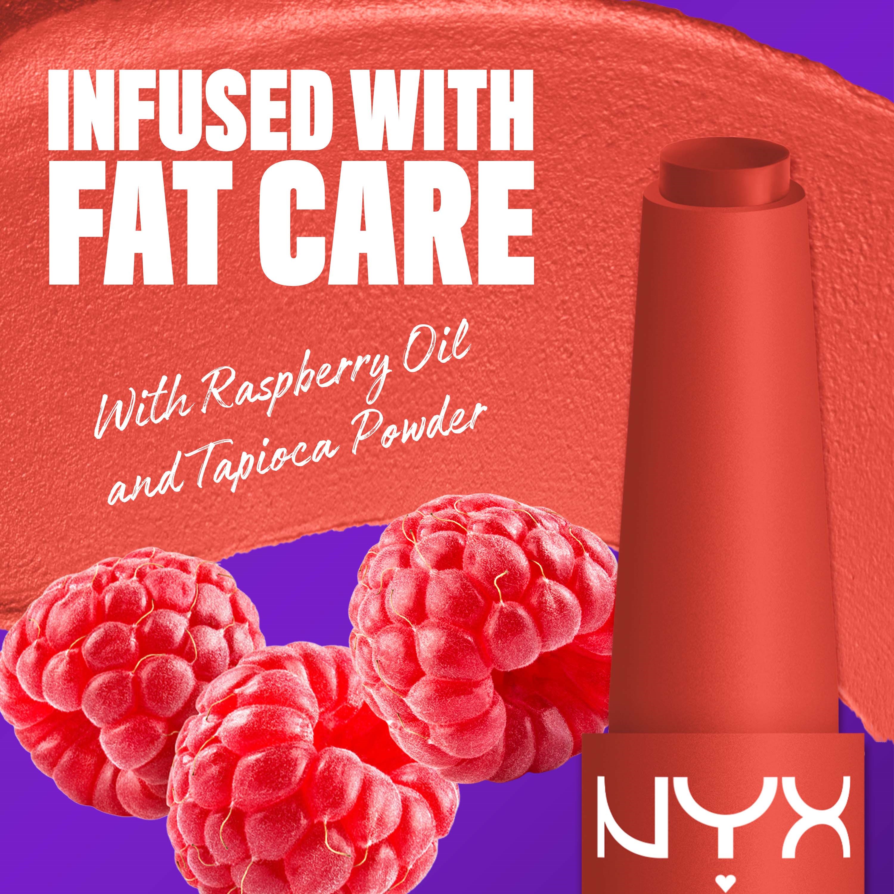 NYX PROFESSIONAL MAKEUP Fat Matte Slick Click Lip Balm 03 Coral Cuddli (obrázok 3)