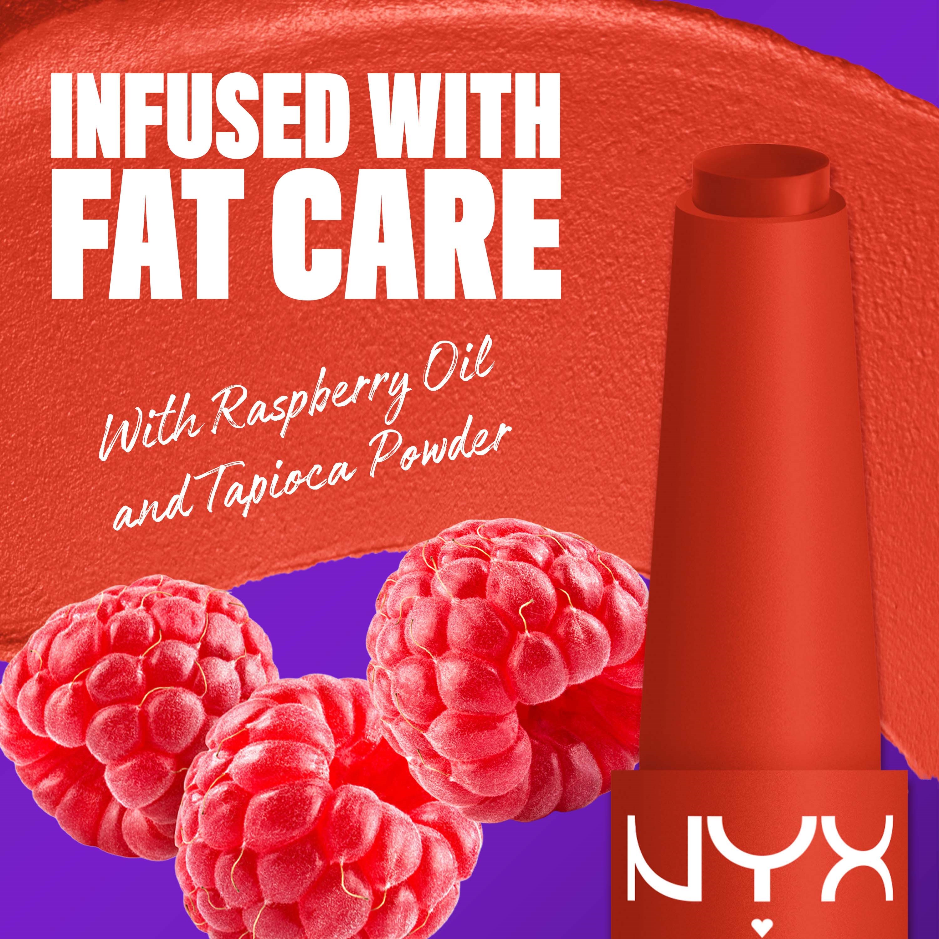NYX PROFESSIONAL MAKEUP Fat Matte Slick Click Lip Balm 05 Comfy Carame (obrázok 3)