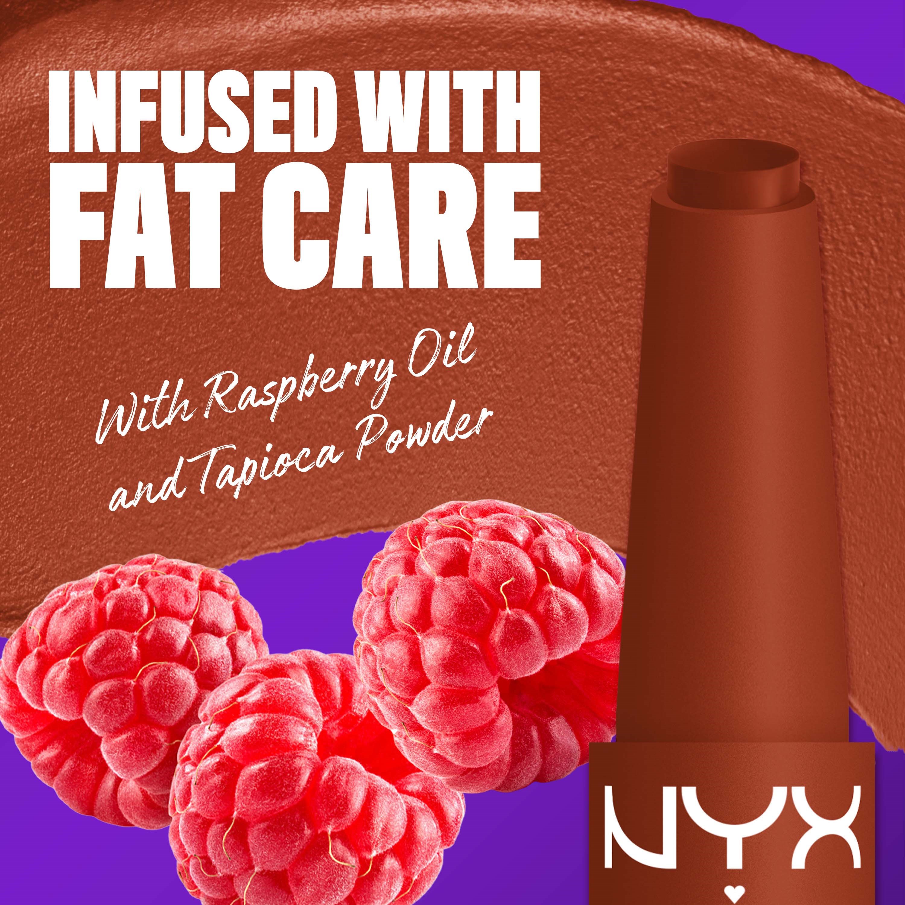 NYX PROFESSIONAL MAKEUP Fat Matte Slick Click Lip Balm 06 Beary Nude (obrázok 3)