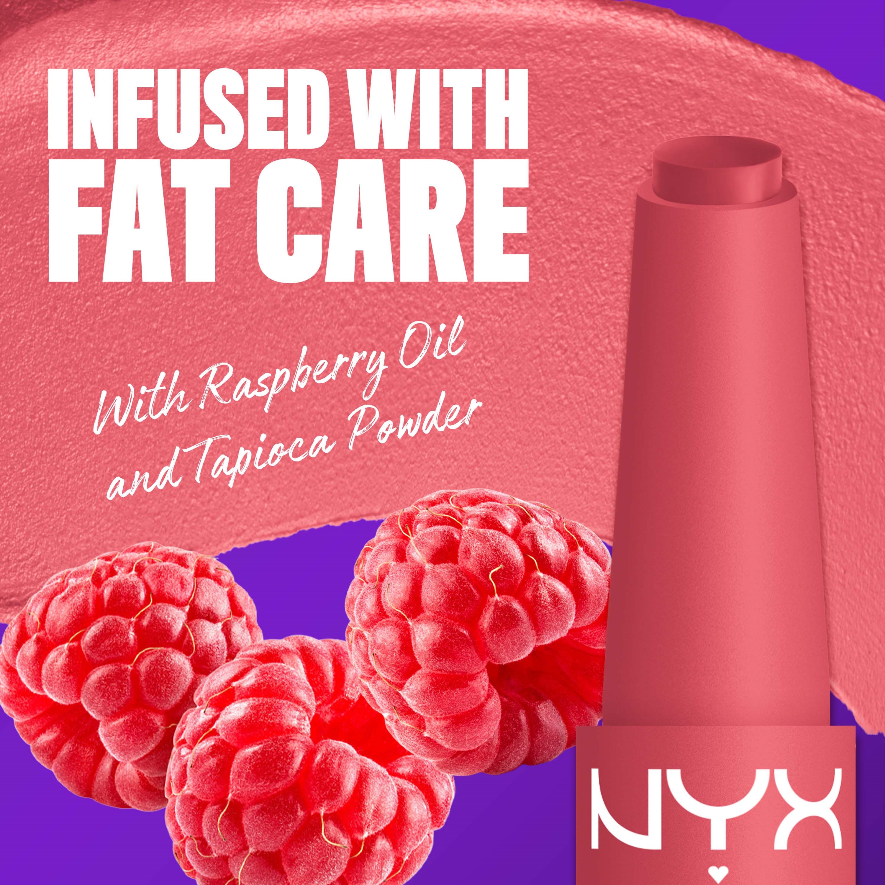 NYX PROFESSIONAL MAKEUP Fat Matte Slick Click Lip Balm 11 Pink Puff (obrázok 3)
