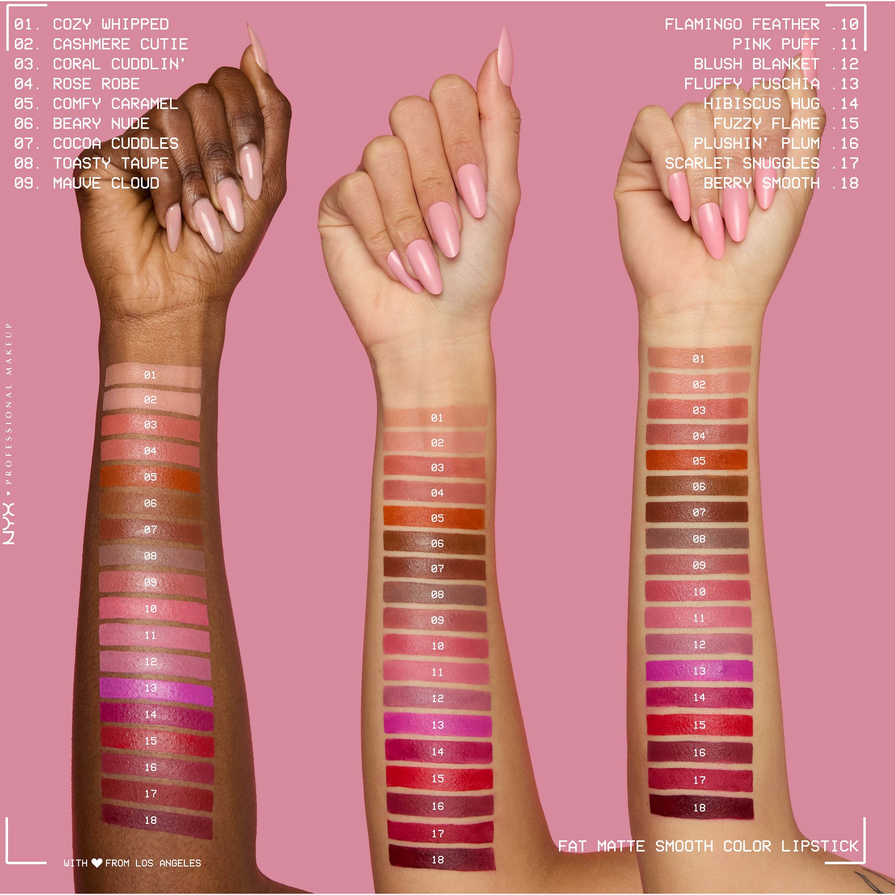 NYX PROFESSIONAL MAKEUP Fat Matte Slick Click Lip Balm 12 Blush Blanke (obrázok 5)