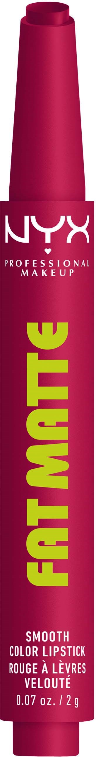 NYX PROFESSIONAL MAKEUP Fat Matte Slick Click Lip Balm 14 Hibiscus Hug