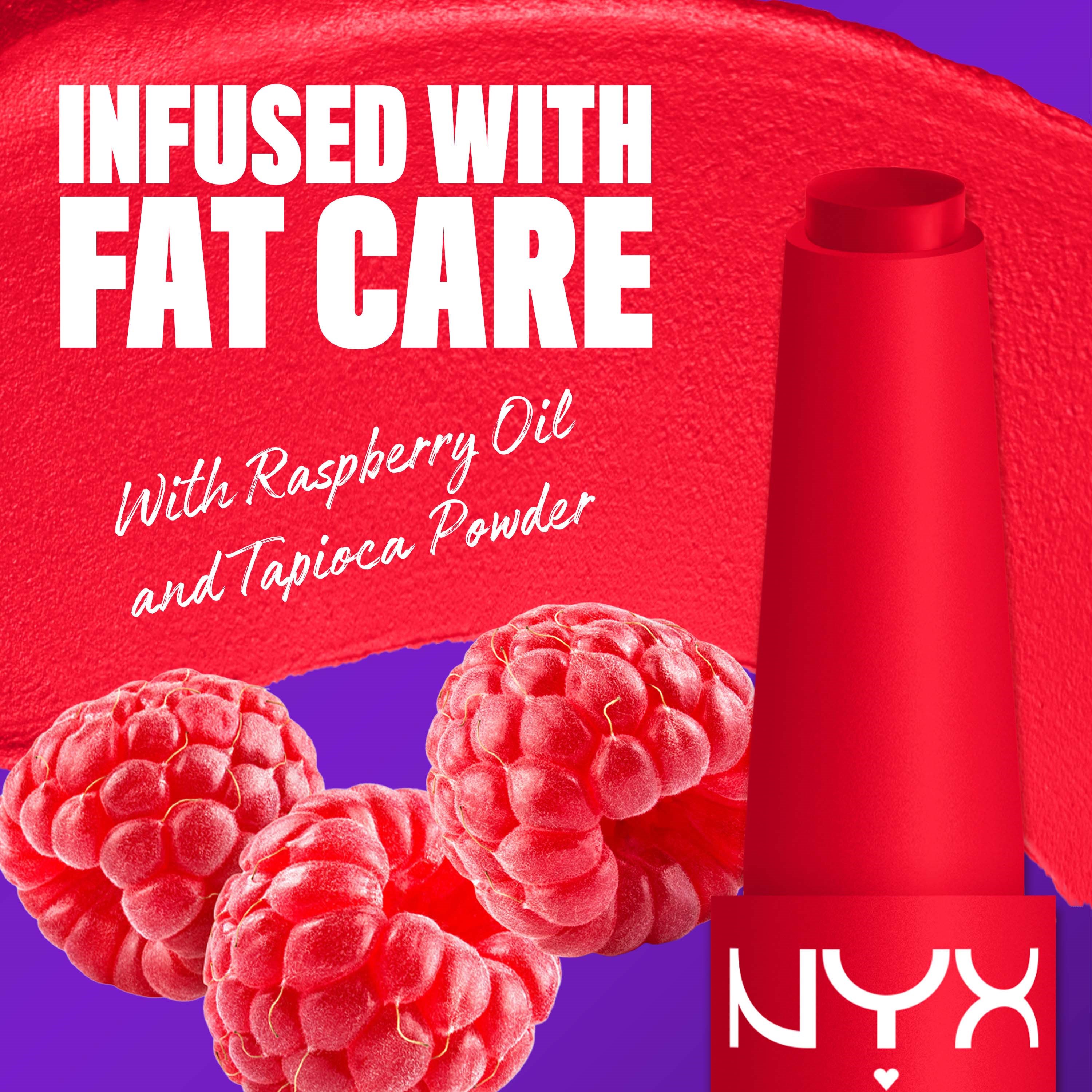 NYX PROFESSIONAL MAKEUP Fat Matte Slick Click Lip Balm 15 Fuzzy Flame (obrázok 3)