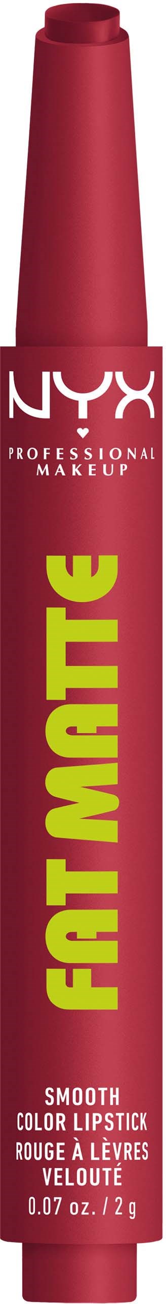 NYX PROFESSIONAL MAKEUP Fat Matte Slick Click Lip Balm 16 Plushin' Plum