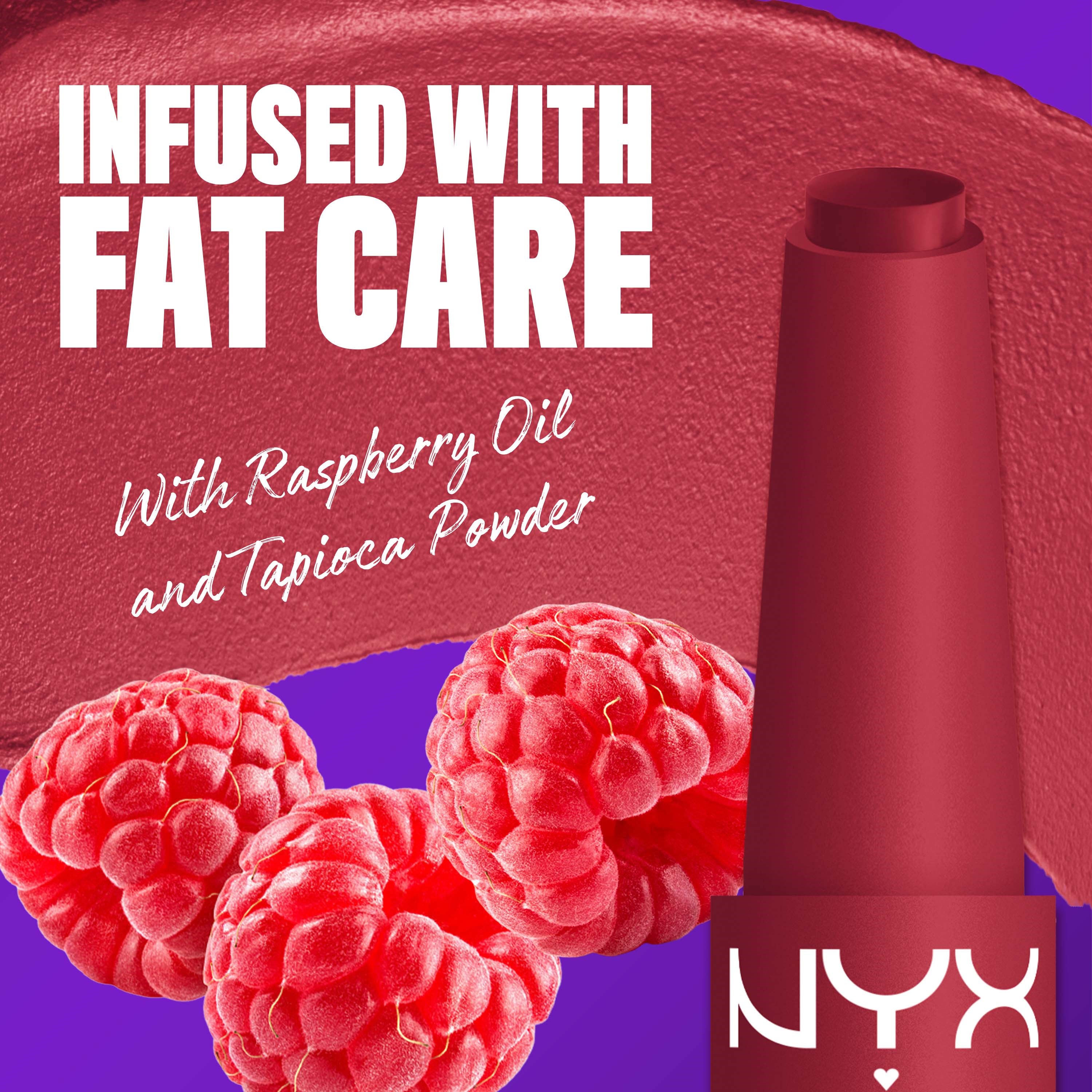 NYX PROFESSIONAL MAKEUP Fat Matte Slick Click Lip Balm 16 Plushin' Plu (obrázok 3)
