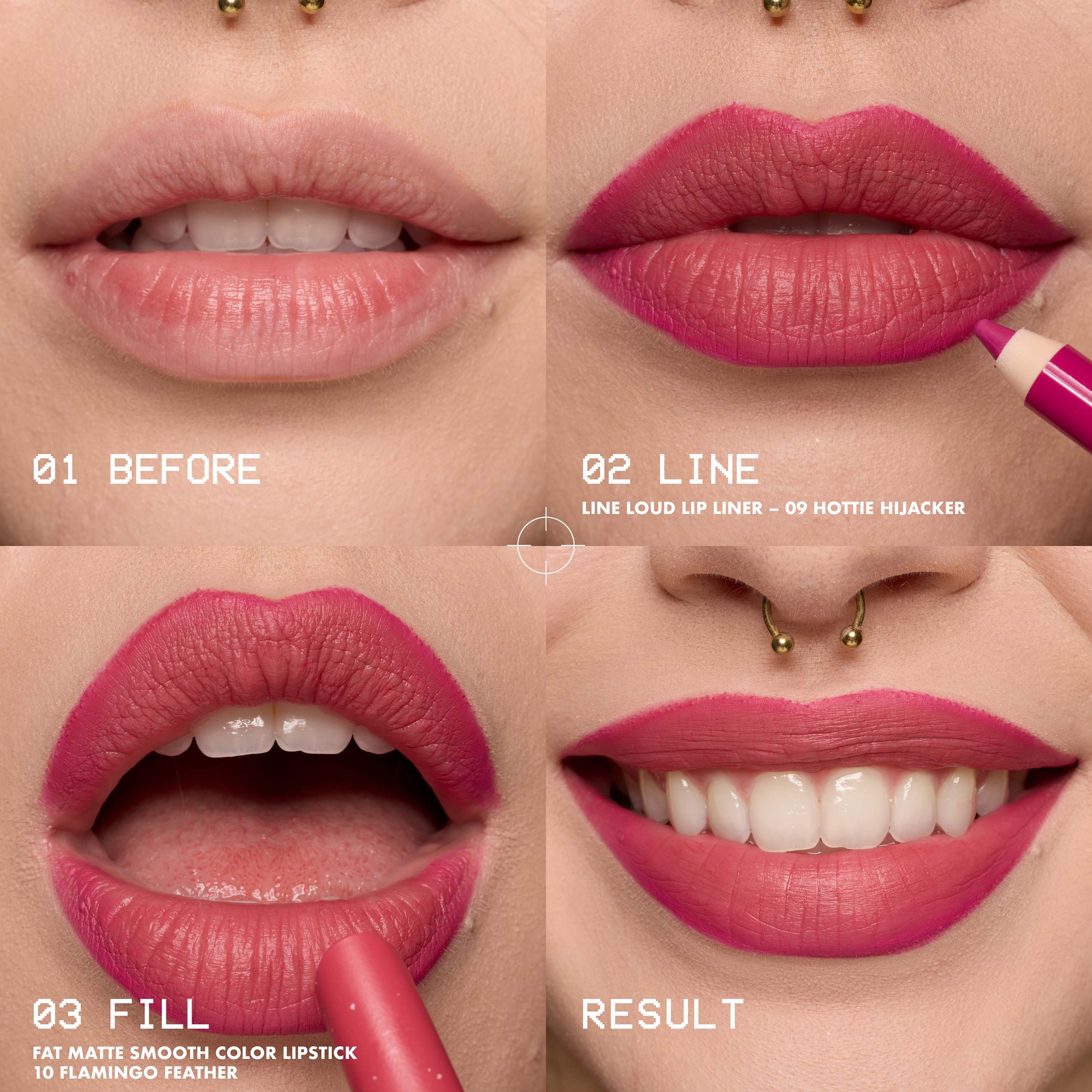 NYX PROFESSIONAL MAKEUP Fat Matte Slick Click Lip Balm 16 Plushin' Plu (obrázok 8)