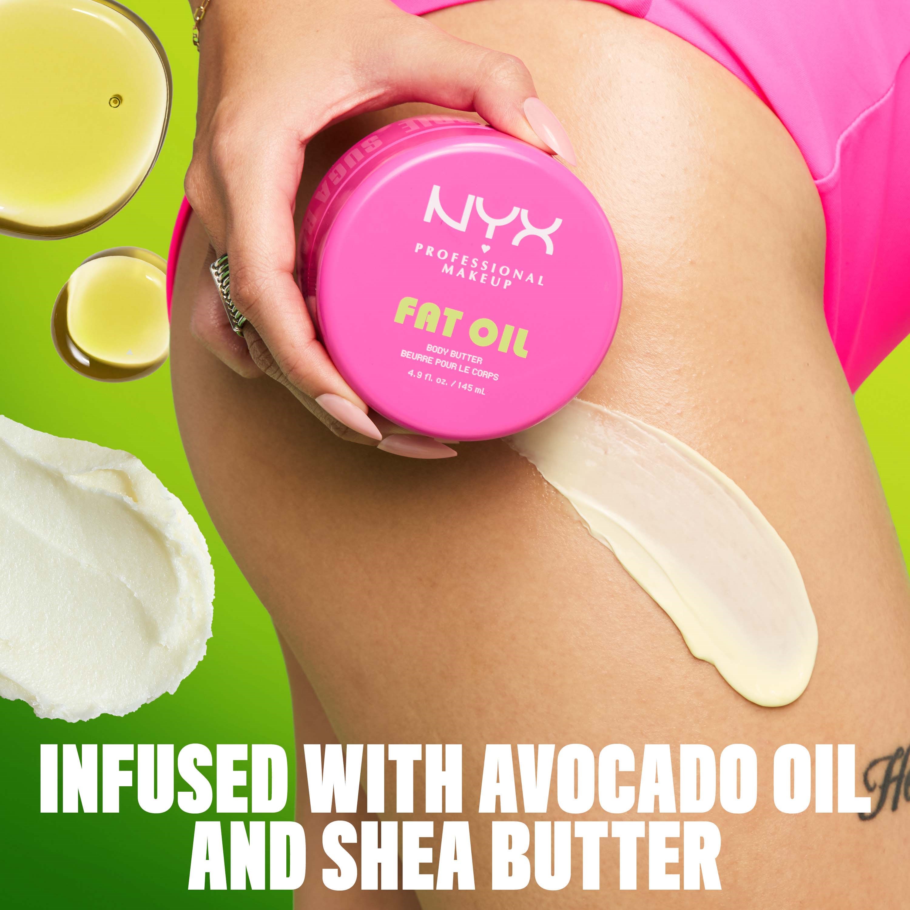 NYX PROFESSIONAL MAKEUP Fat Oil Body Butter Suga Baddie (obrázok 5)