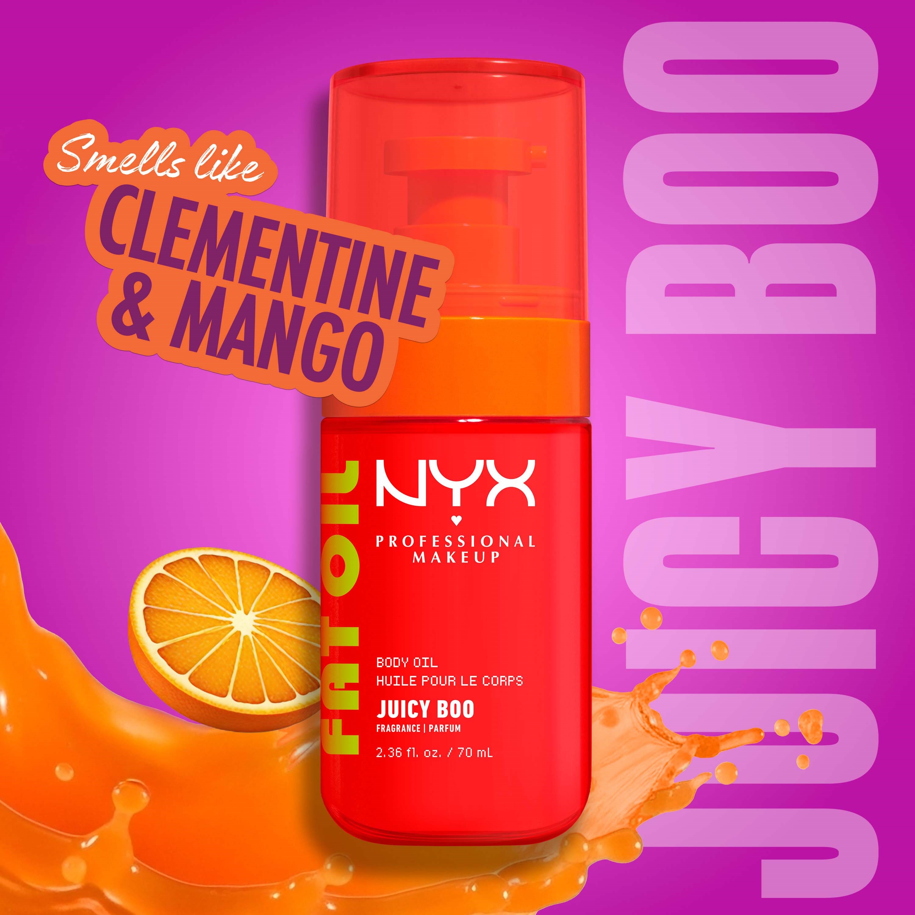 NYX PROFESSIONAL MAKEUP Fat Oil Body Oil Juicy Boo (obrázok 3)